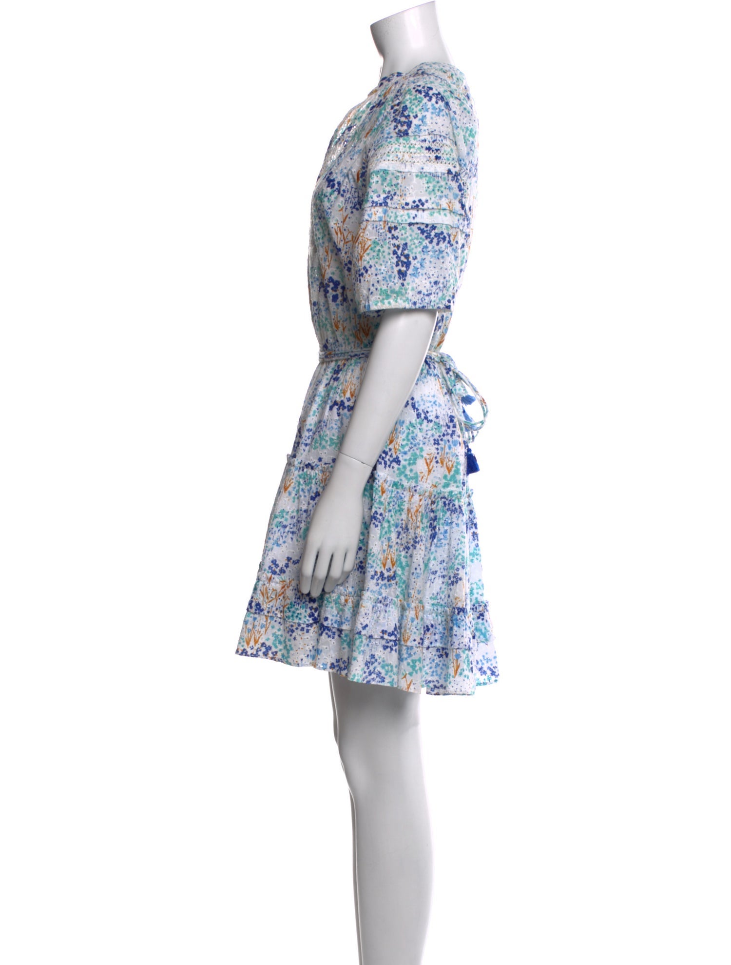 Poupette St Barth Floral Print Mini Dress