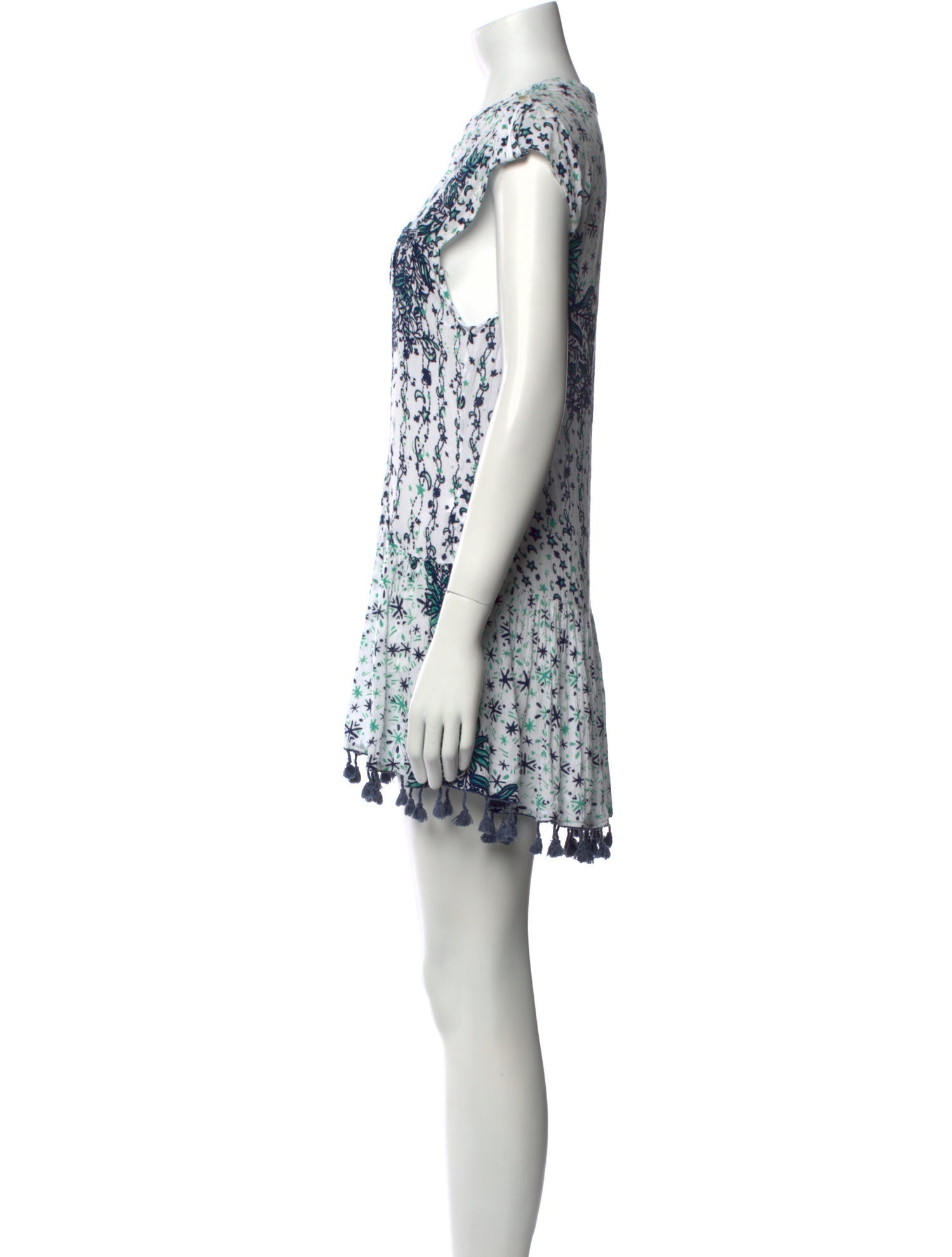 Poupette St Barth Printed Mini Dress