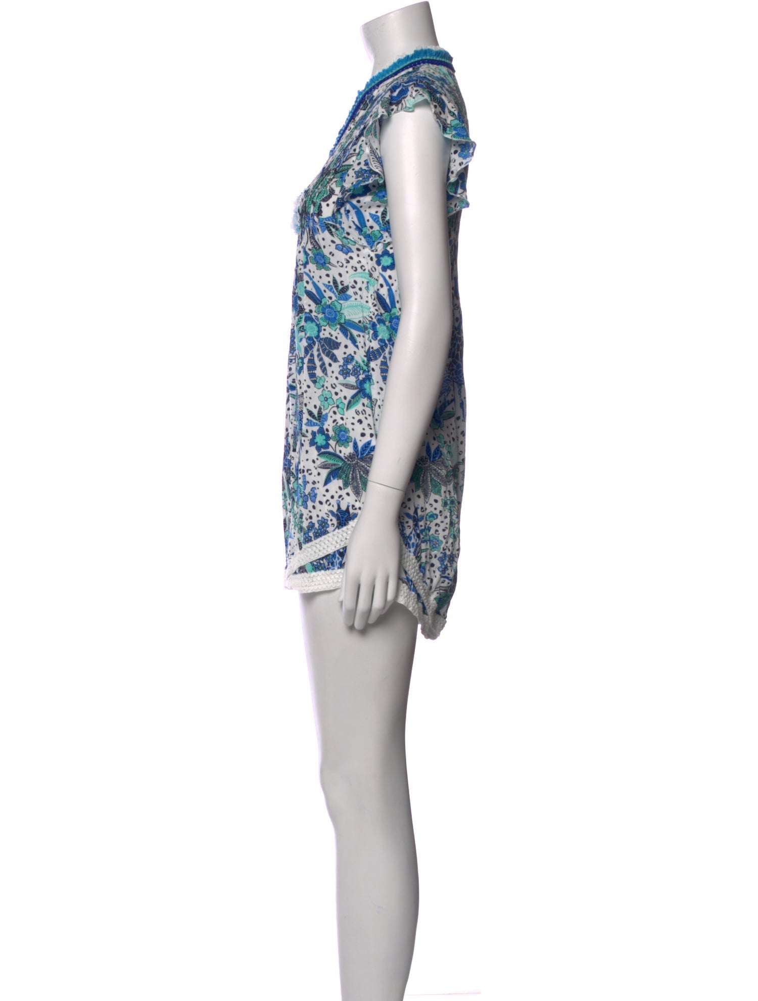 Poupette St Barth Floral Print Mini Dress
