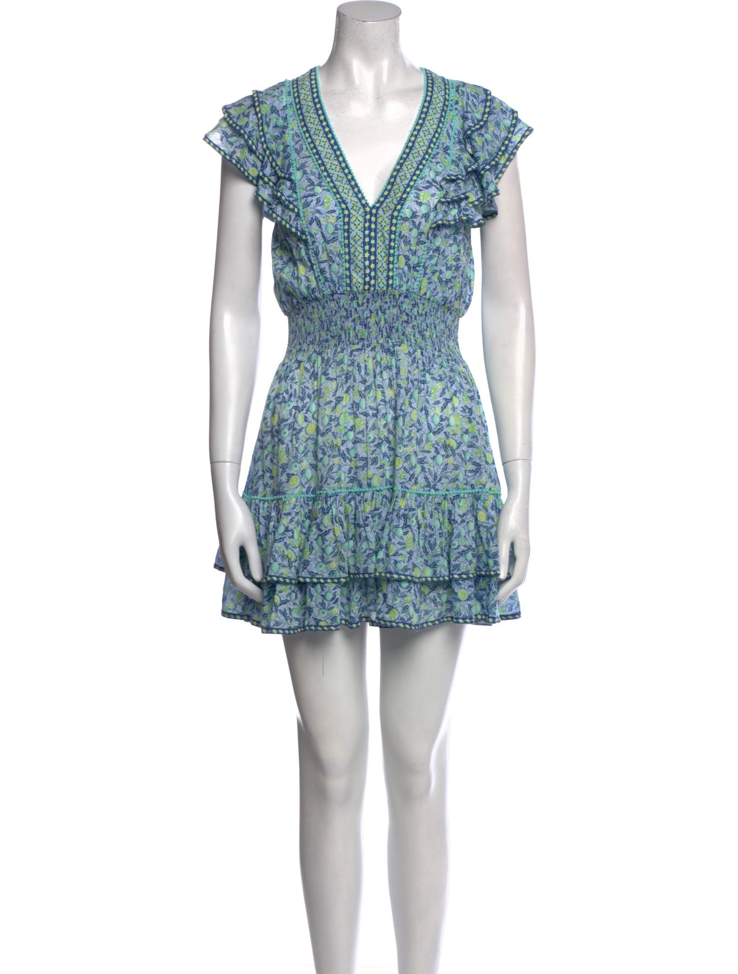 Poupette St Barth Floral Print Mini Dress
