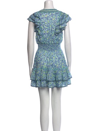 Poupette St Barth Floral Print Mini Dress
