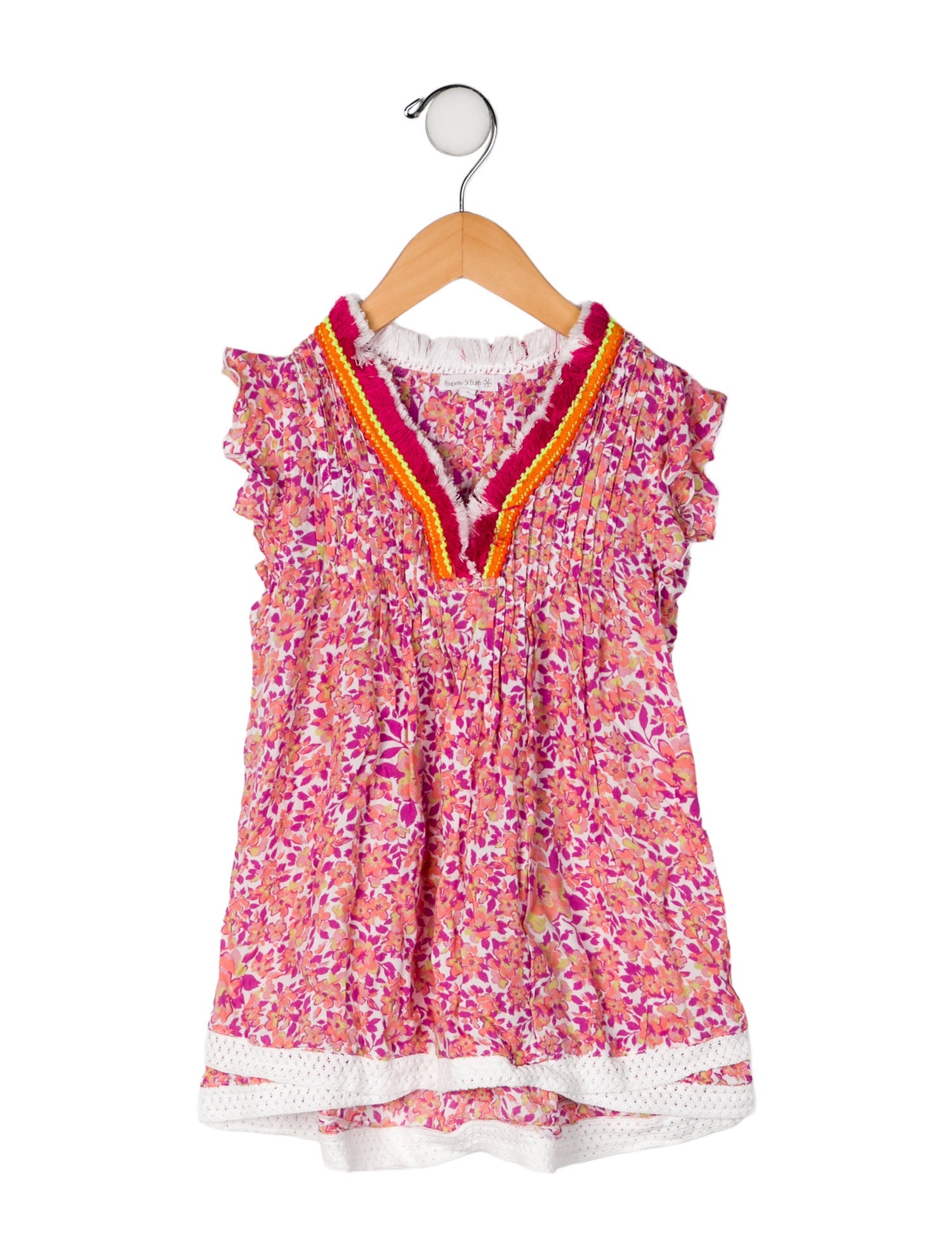 Poupette St Barth Floral Print Dress