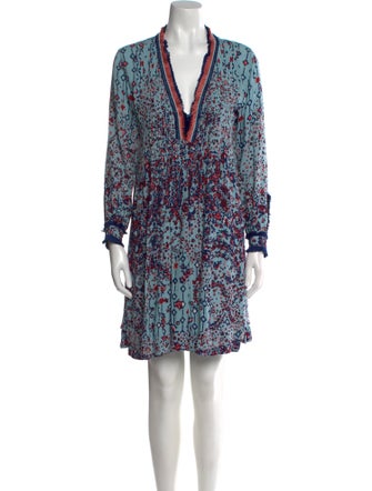 Poupette St Barth Printed Mini Dress