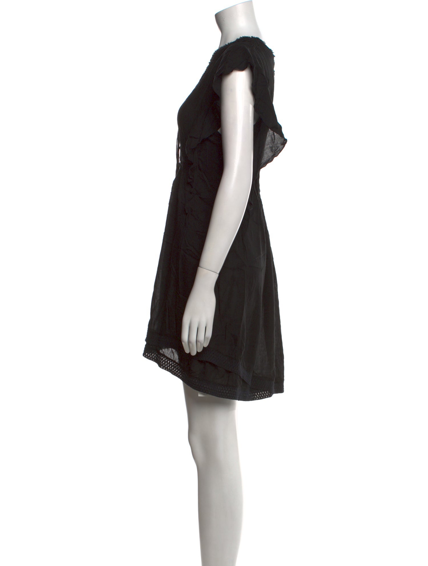 Poupette St Barth V-Neck Mini Dress