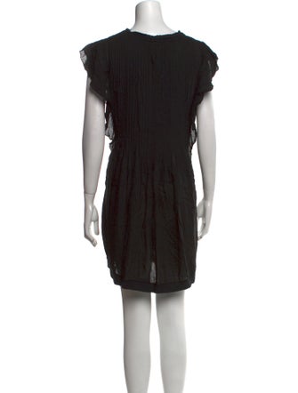 Poupette St Barth V-Neck Mini Dress