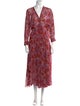 Poupette St Barth Silk Long Dress
