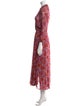 Poupette St Barth Silk Long Dress