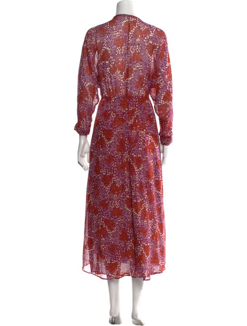 Poupette St Barth Silk Long Dress