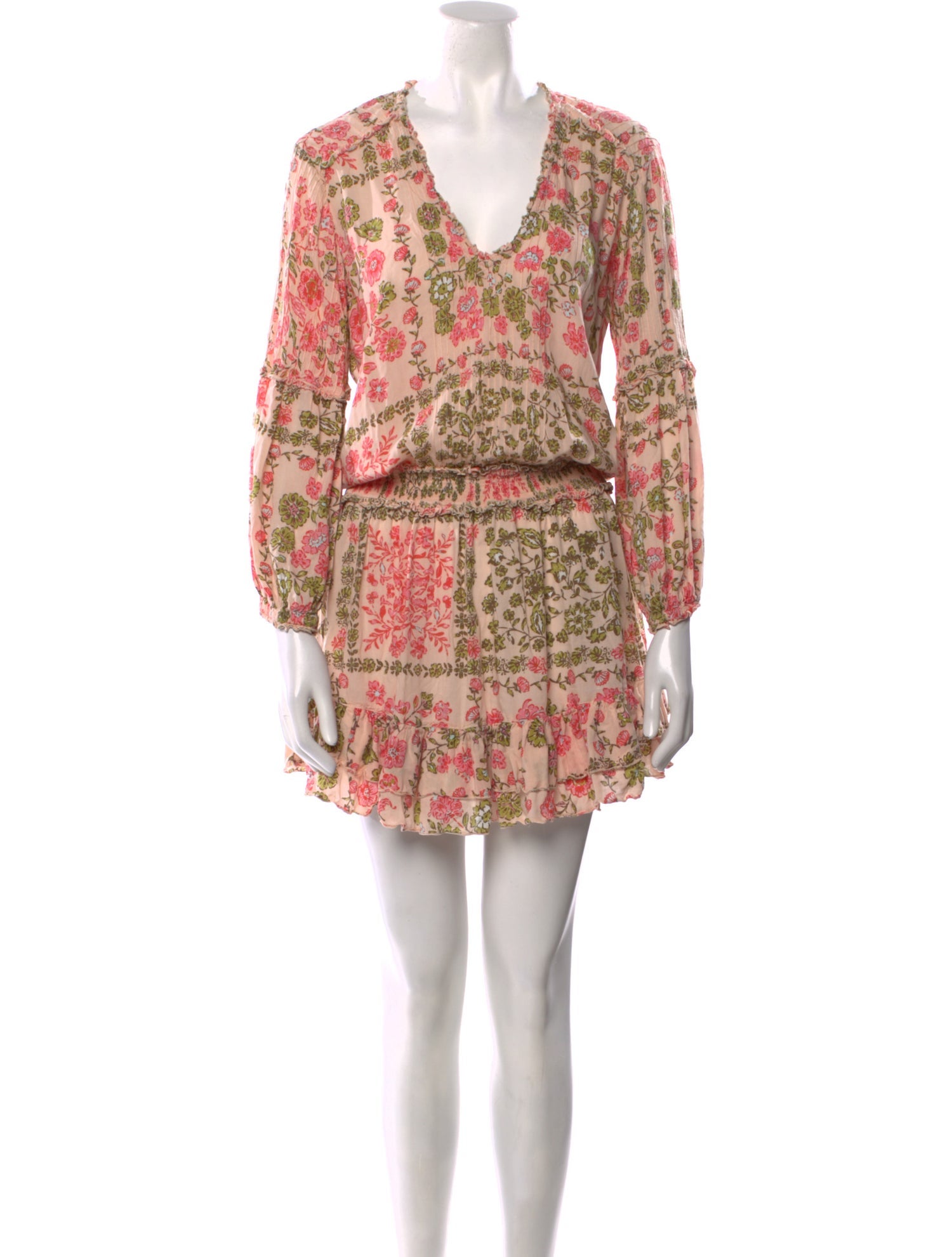 Poupette St Barth Printed Mini Dress