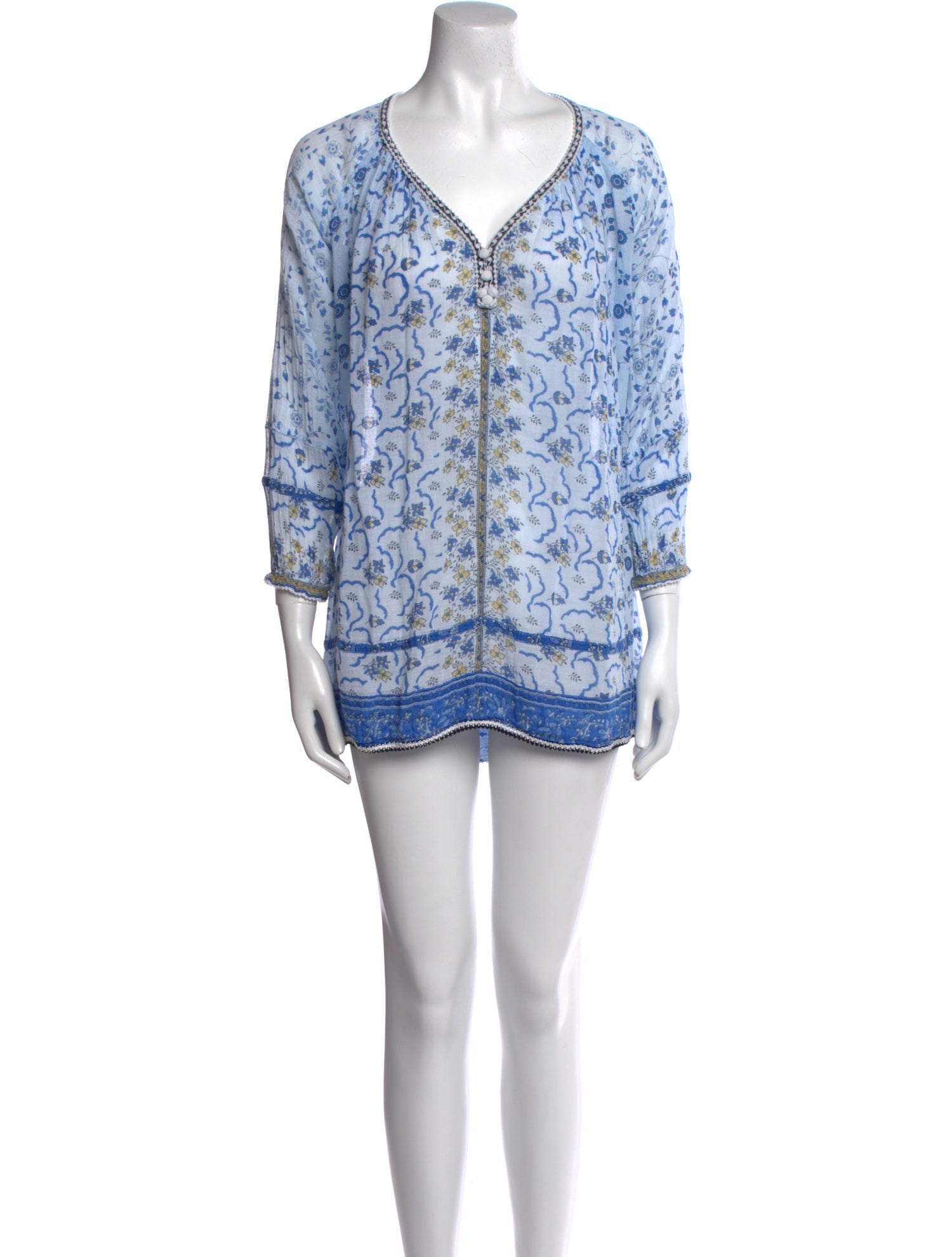 Poupette St Barth Printed Mini Dress