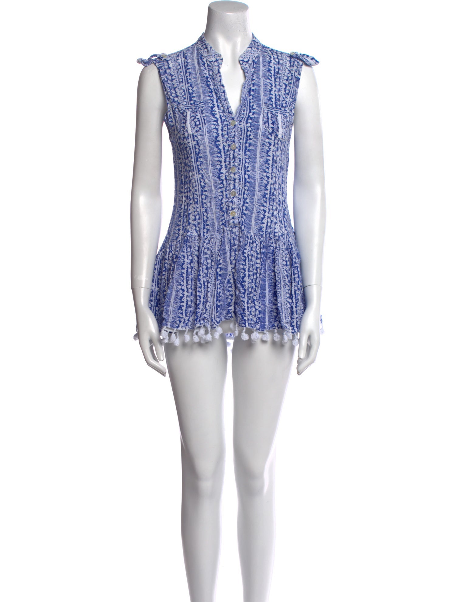 Poupette St Barth Printed Mini Dress