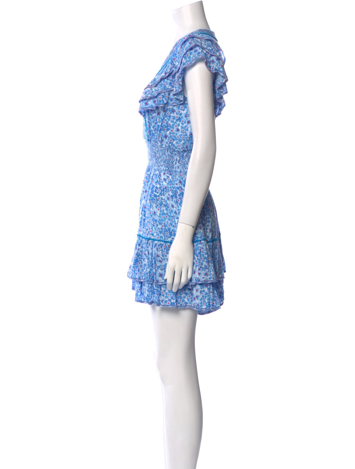 Poupette St Barth Floral Print Mini Dress