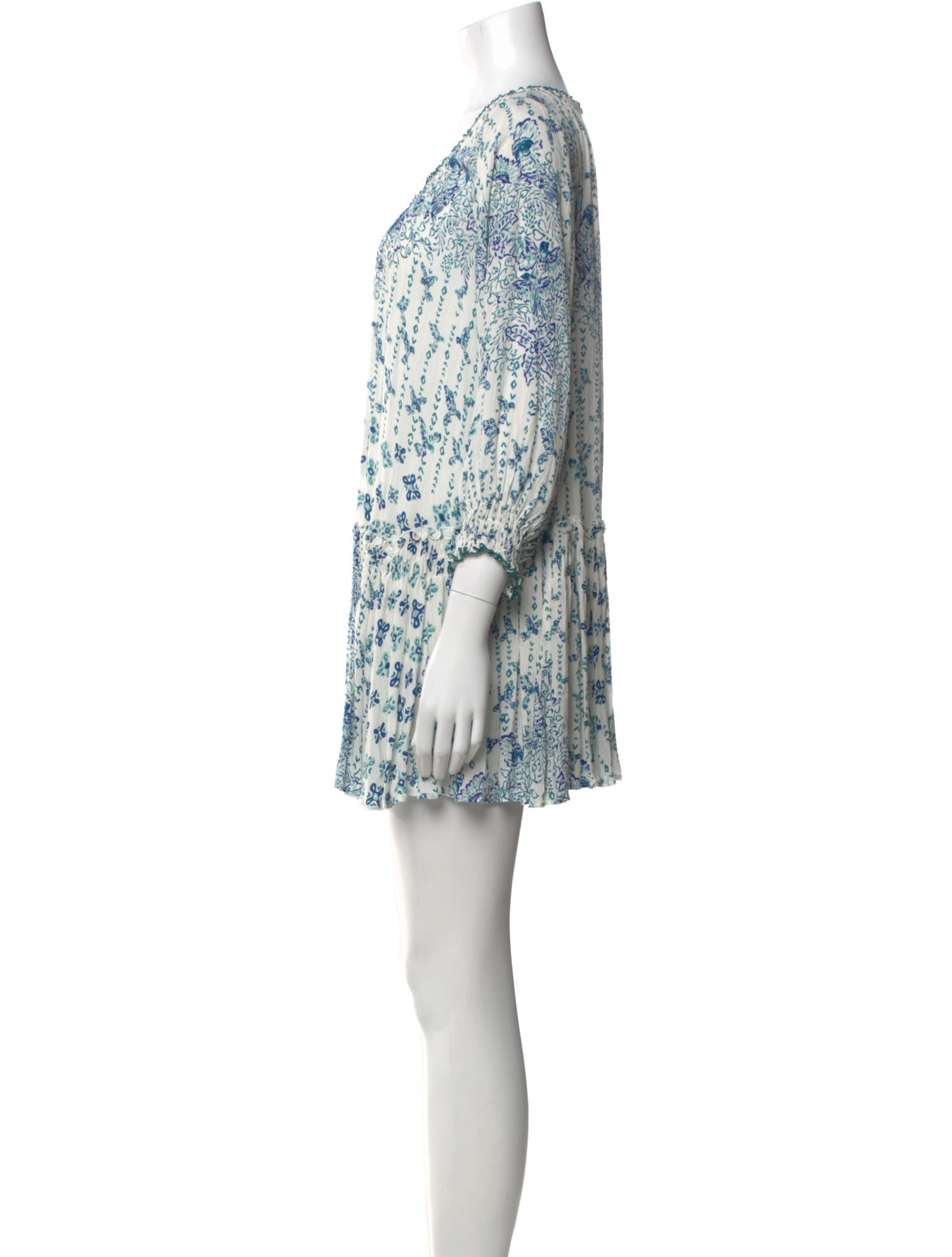 Poupette St Barth Printed Mini Dress