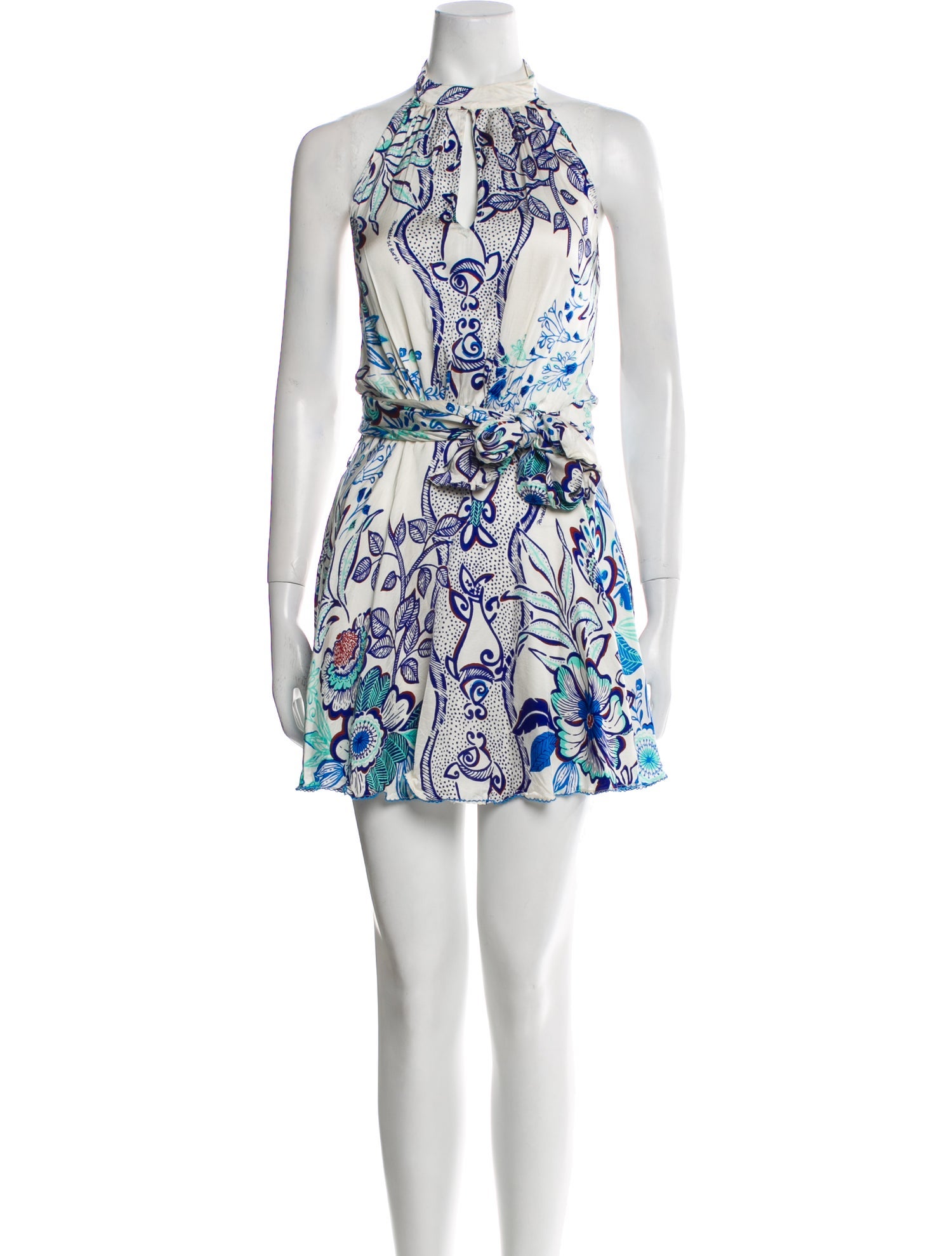 Poupette St Barth Printed Mini Dress