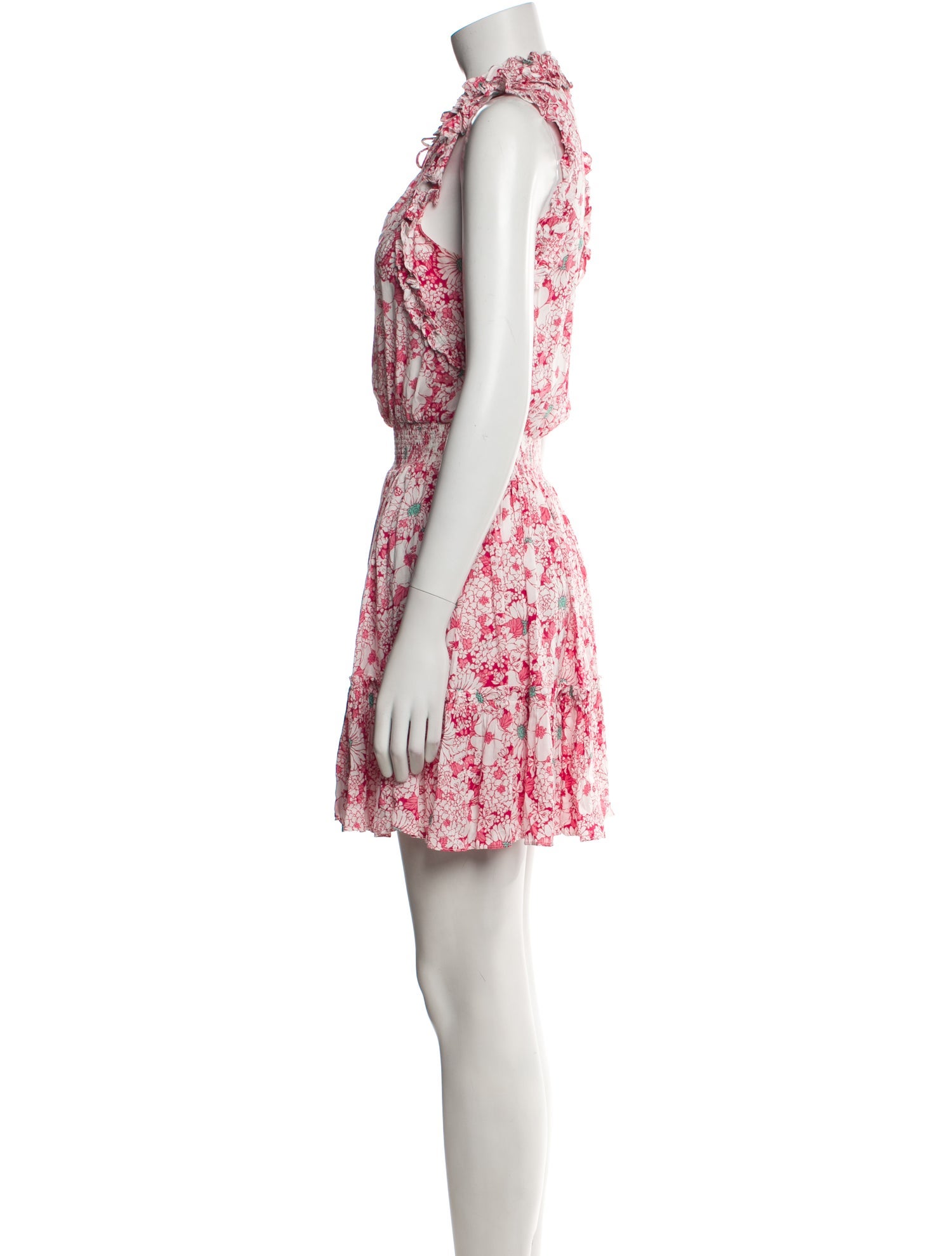Poupette St Barth Floral Print Mini Dress