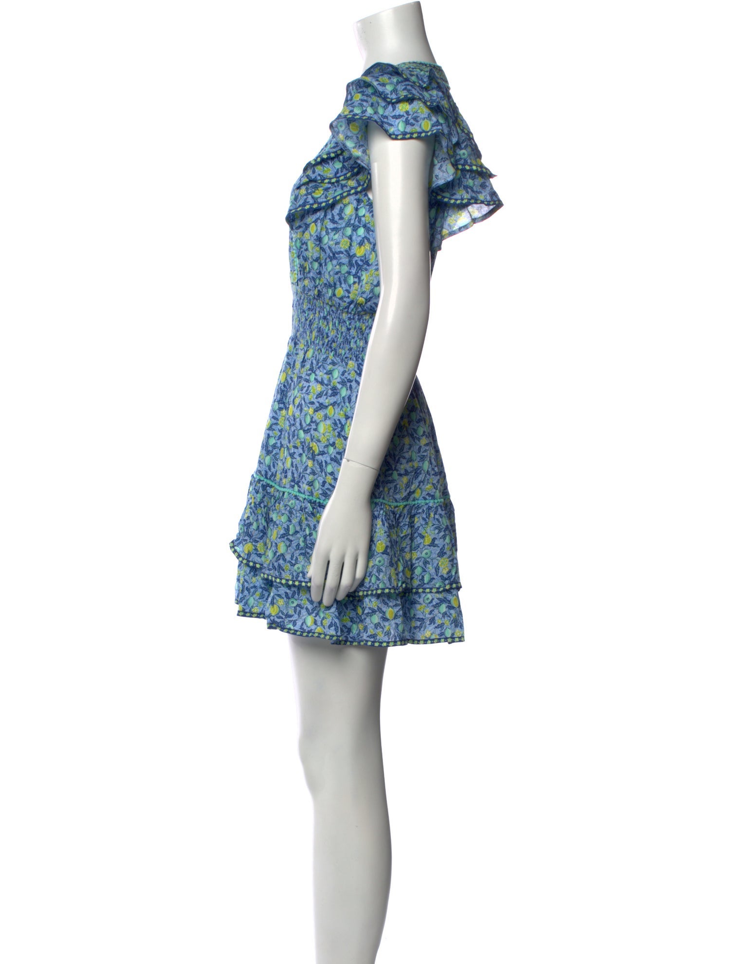 Poupette St Barth Floral Print Mini Dress