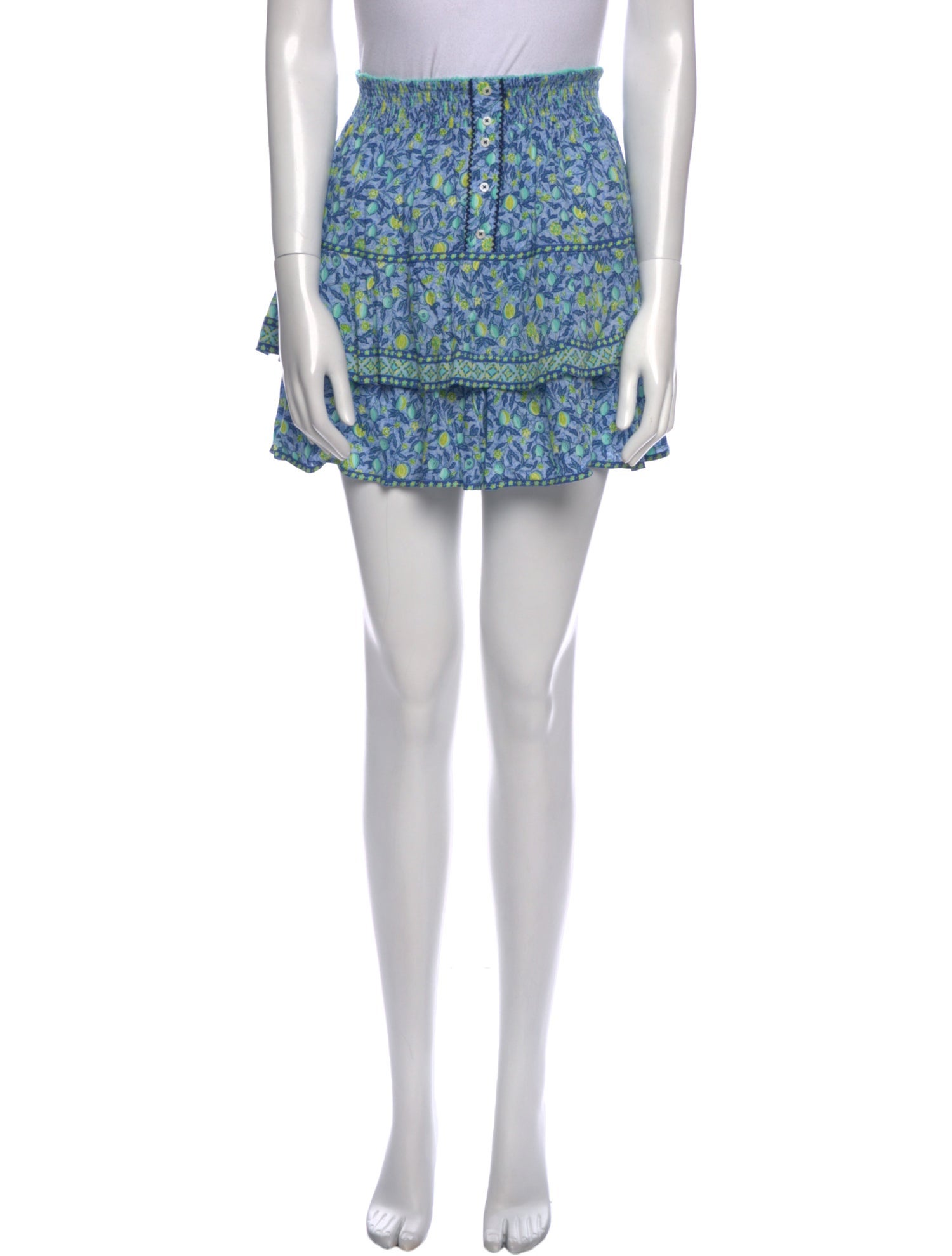 Poupette St Barth Floral Print Mini Shorts w/ Tags