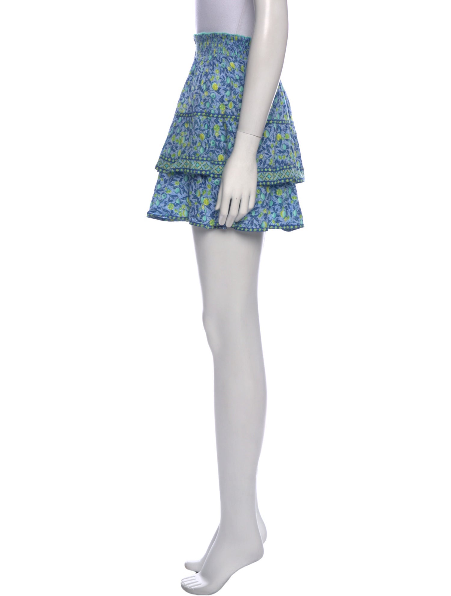 Poupette St Barth Floral Print Mini Shorts w/ Tags