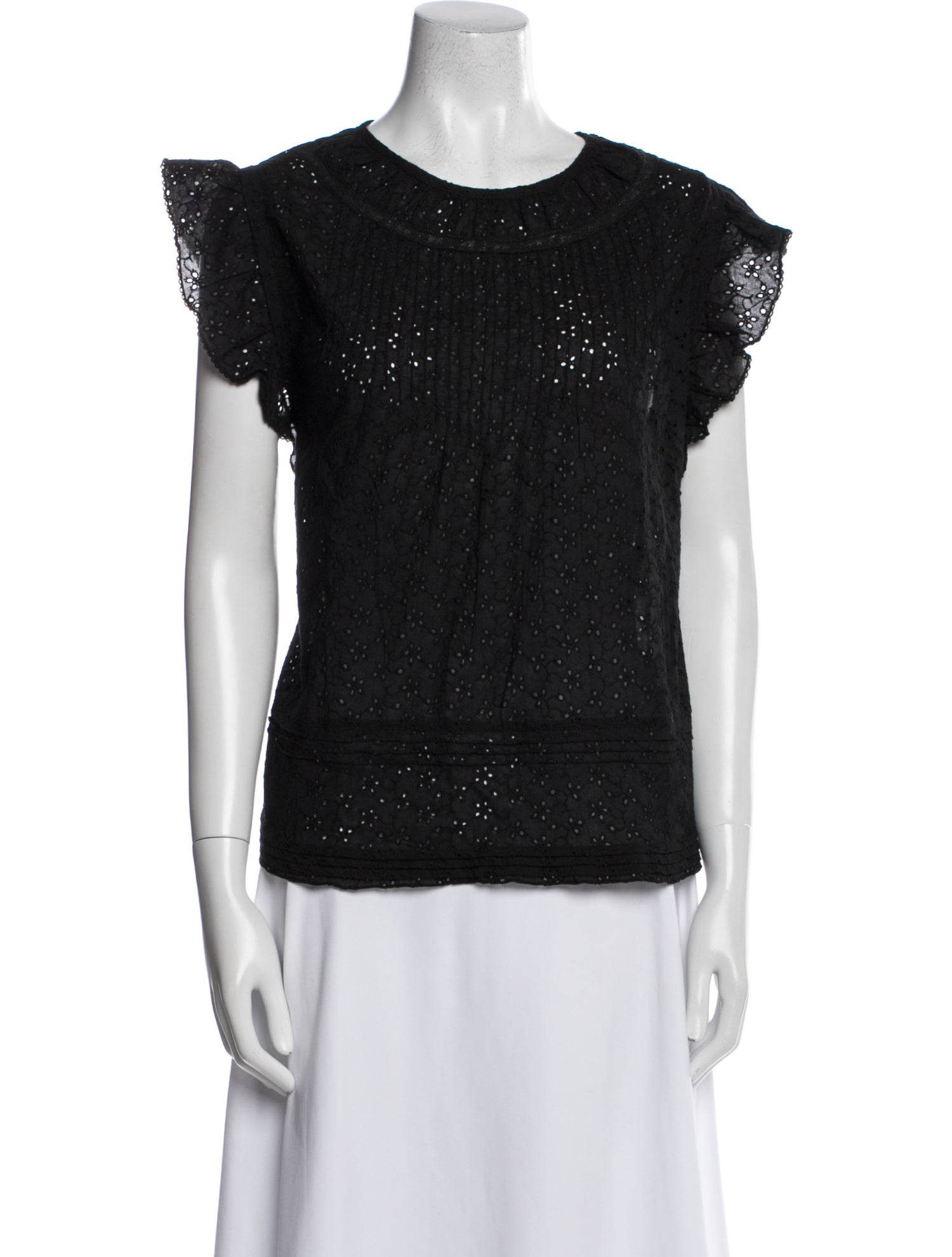 Poupette St Barth Crew Neck Short Sleeve Top w/ Tags