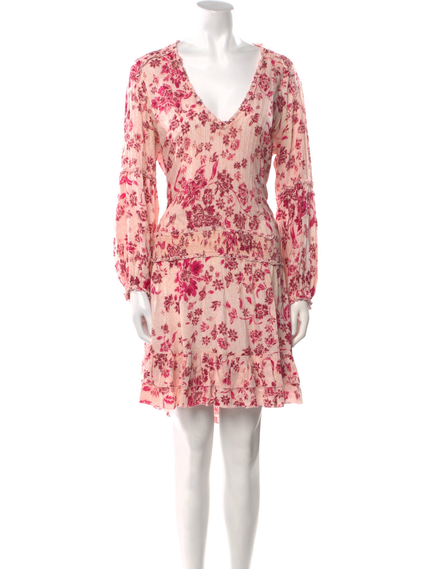 Poupette St Barth Floral Print Mini Dress
