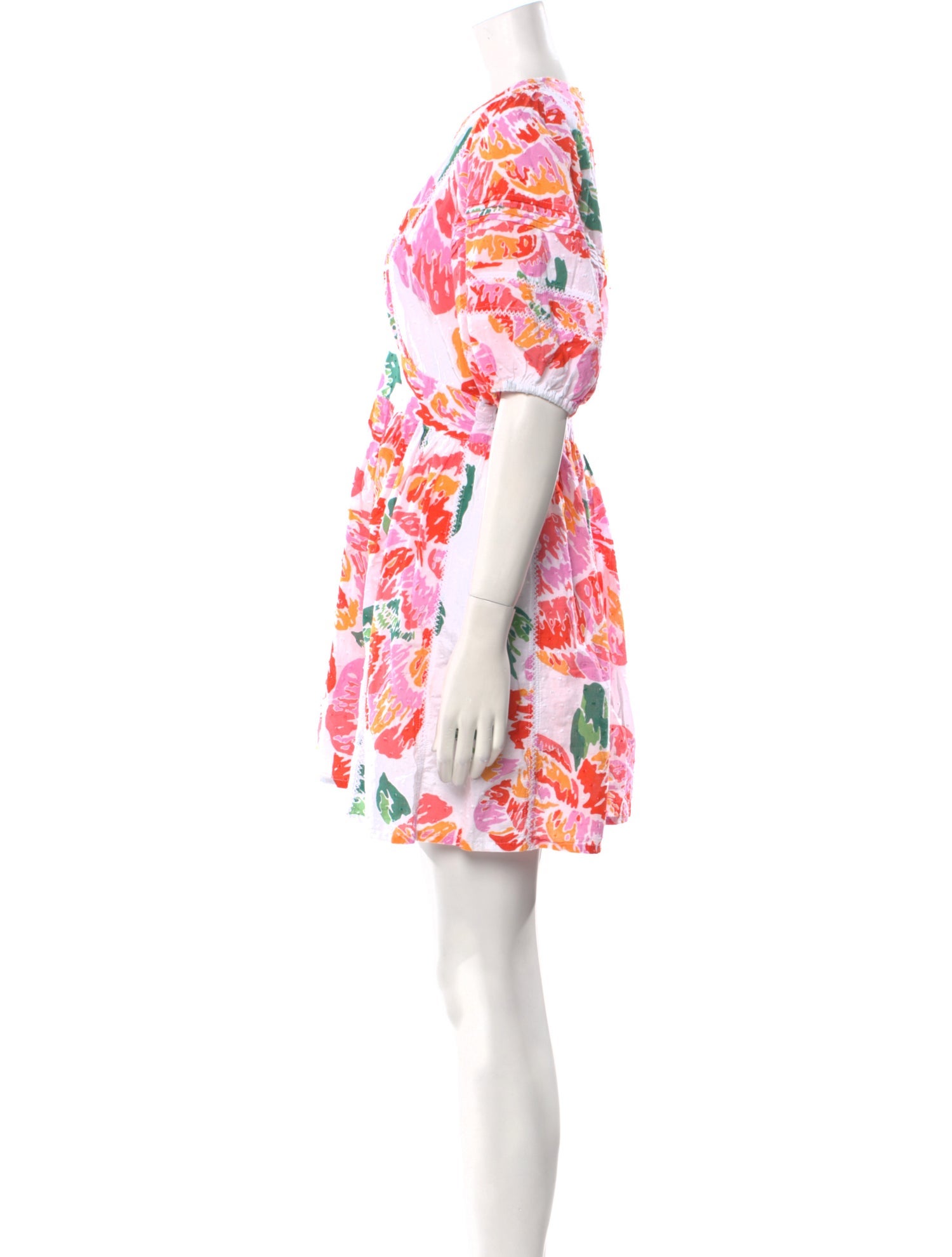 Poupette St Barth Floral Print Mini Dress
