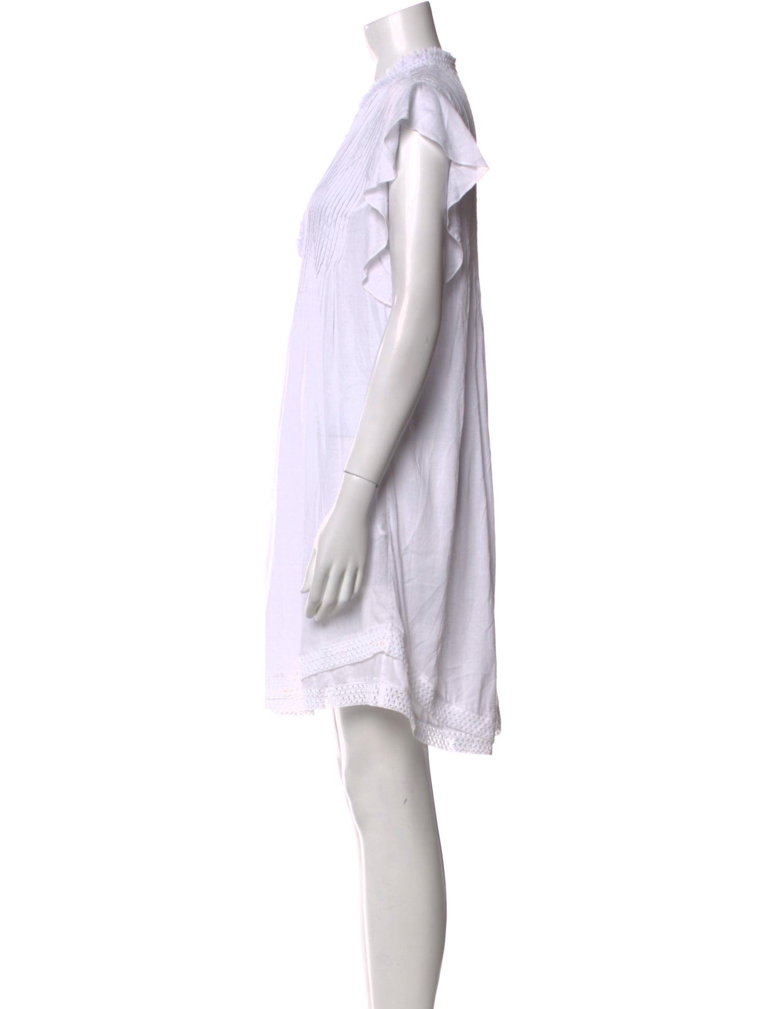 Poupette St Barth V-Neck Mini Dress