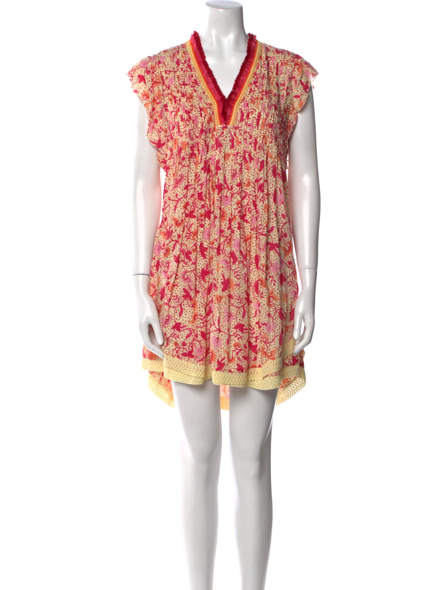 Poupette St Barth Printed Mini Dress