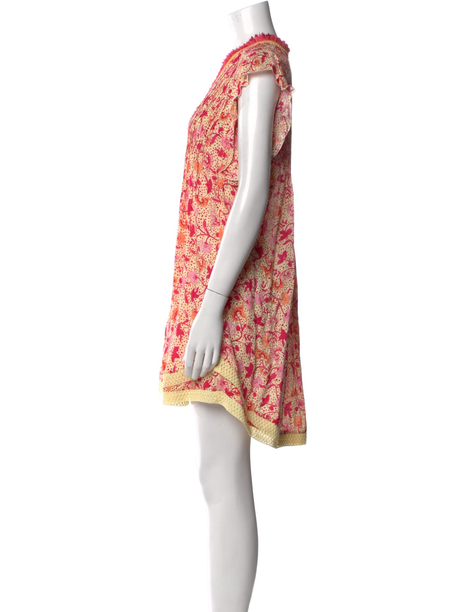 Poupette St Barth Printed Mini Dress