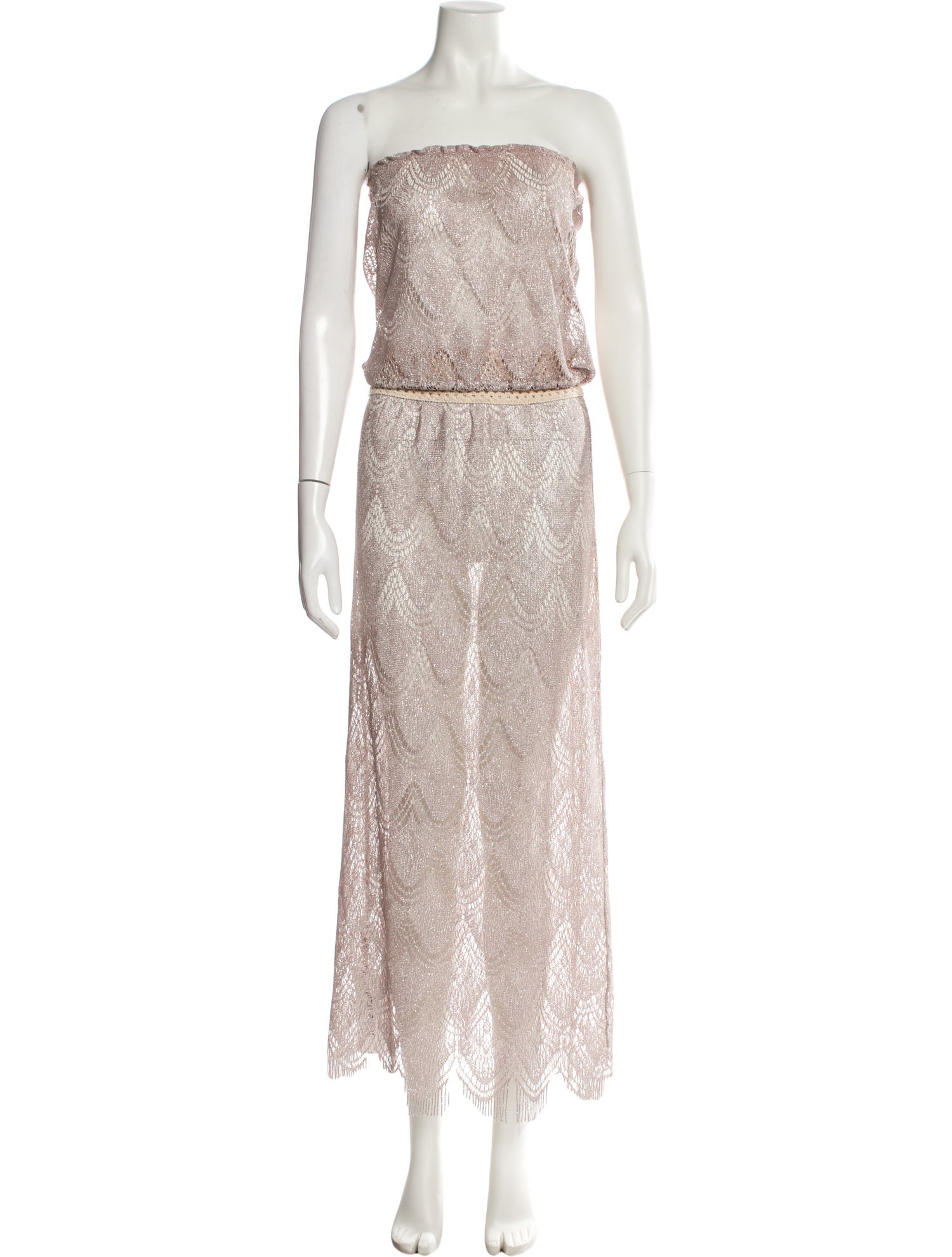 Poupette St Barth Printed Crochet Trim Skirt Set