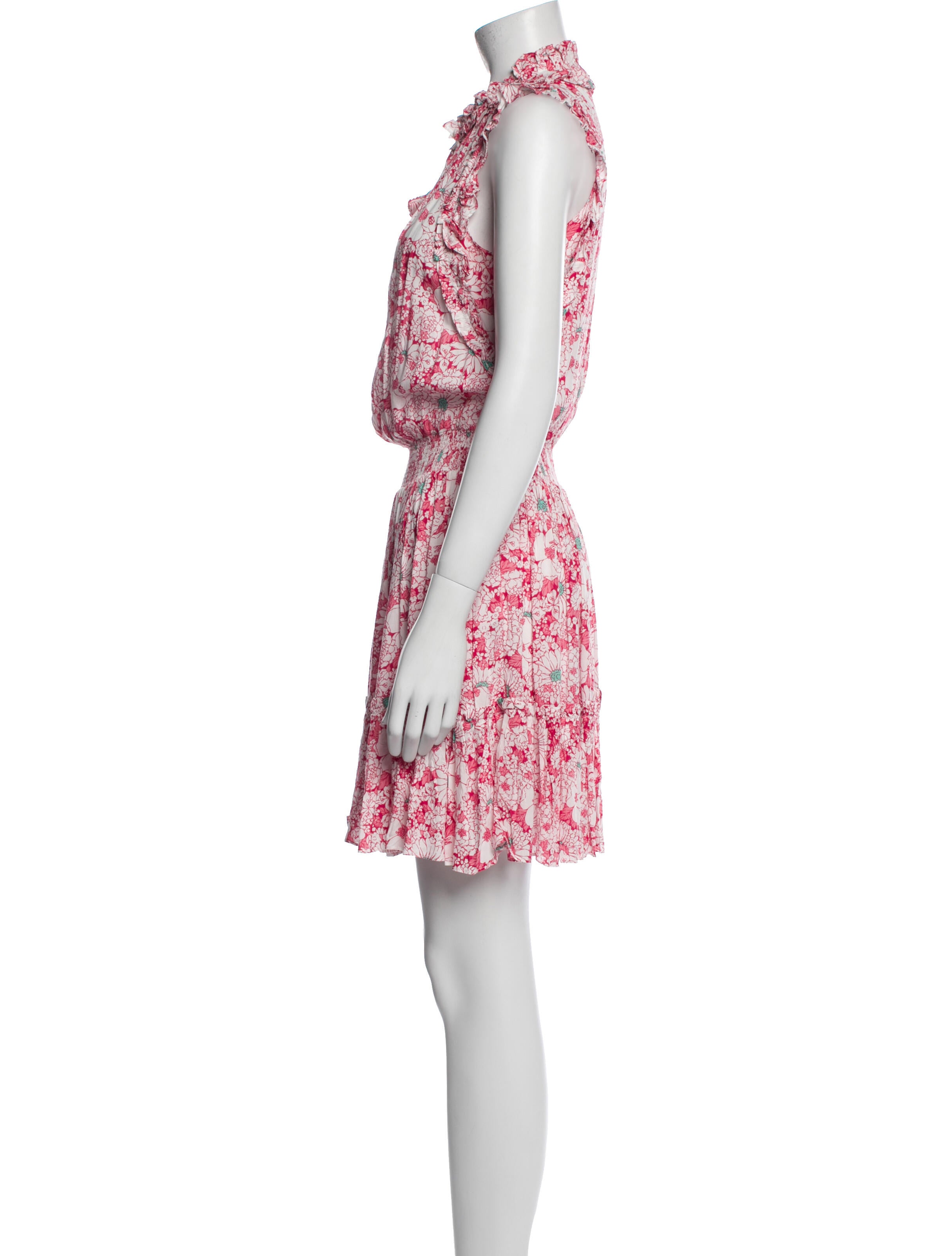 Poupette St Barth Floral Print Mini Dress