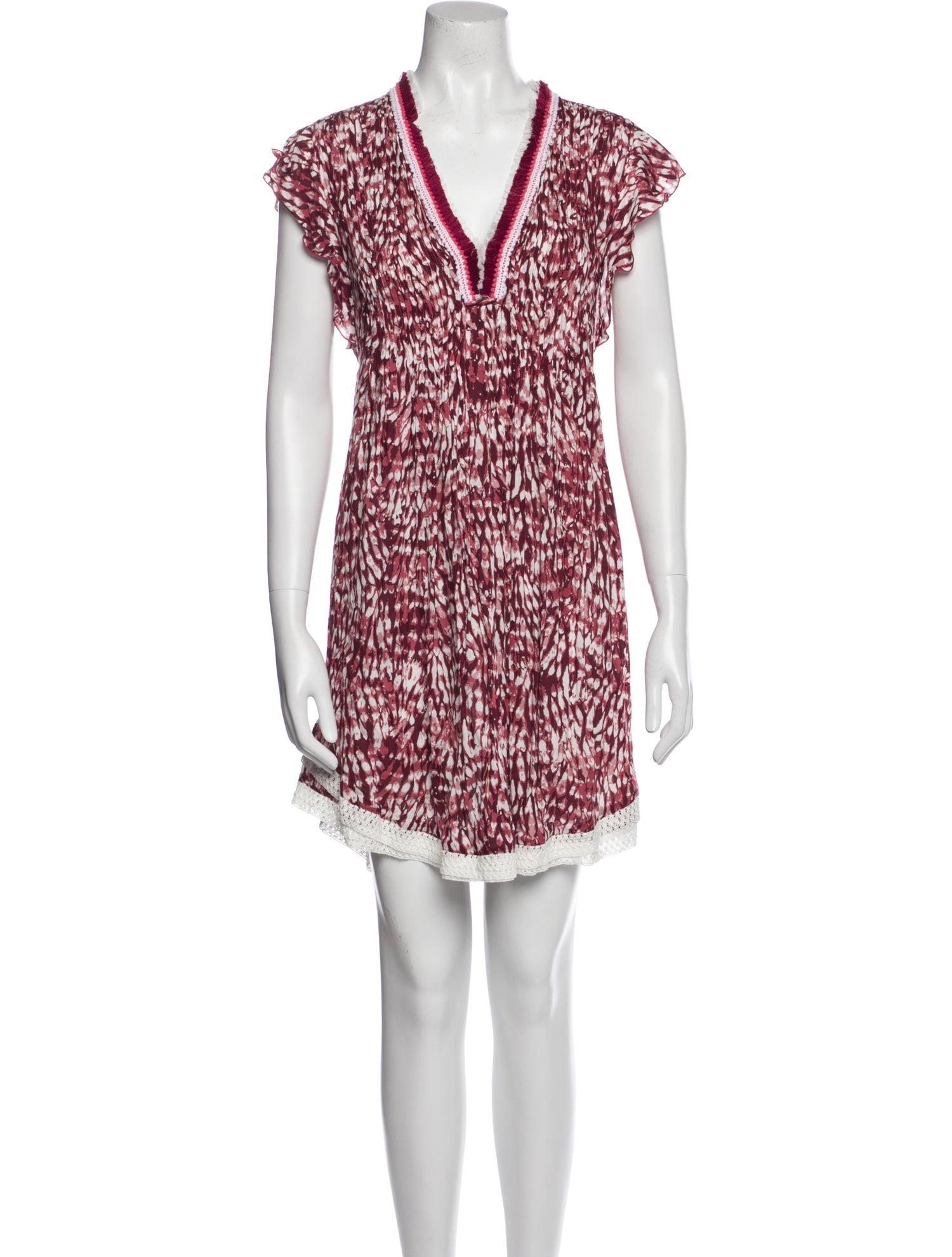 Poupette St Barth Printed Mini Dress