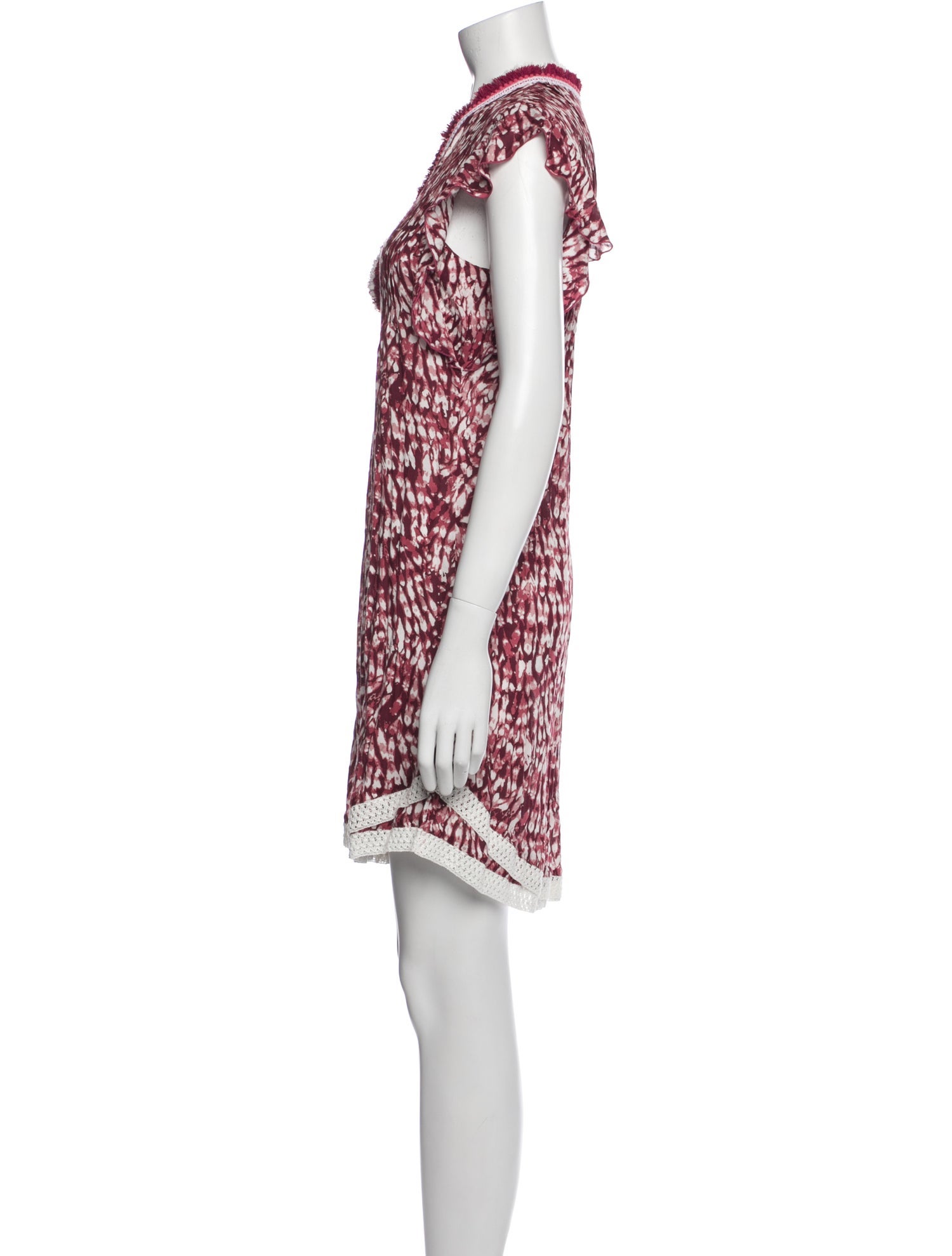 Poupette St Barth Printed Mini Dress