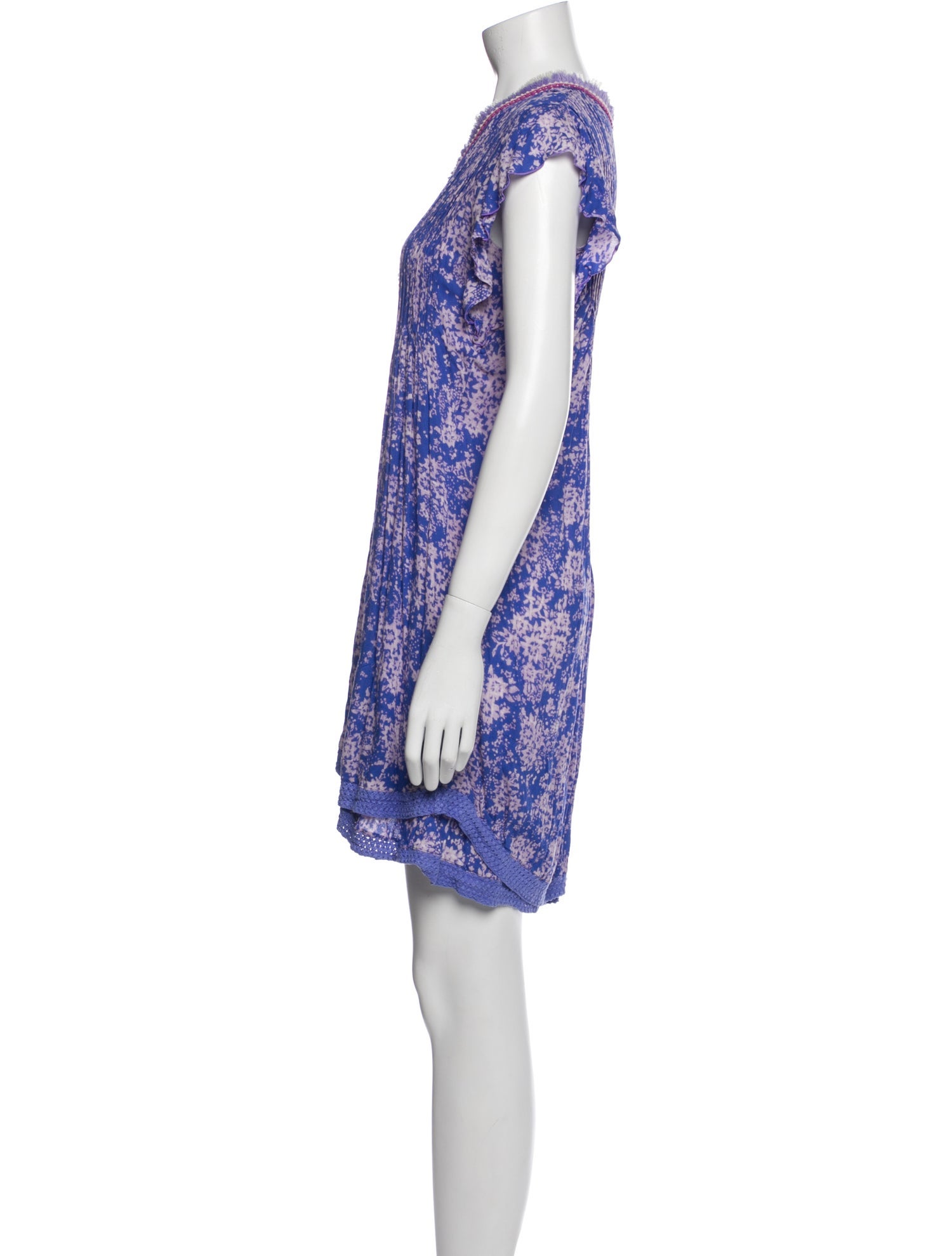 Poupette St Barth Floral Print Mini Dress