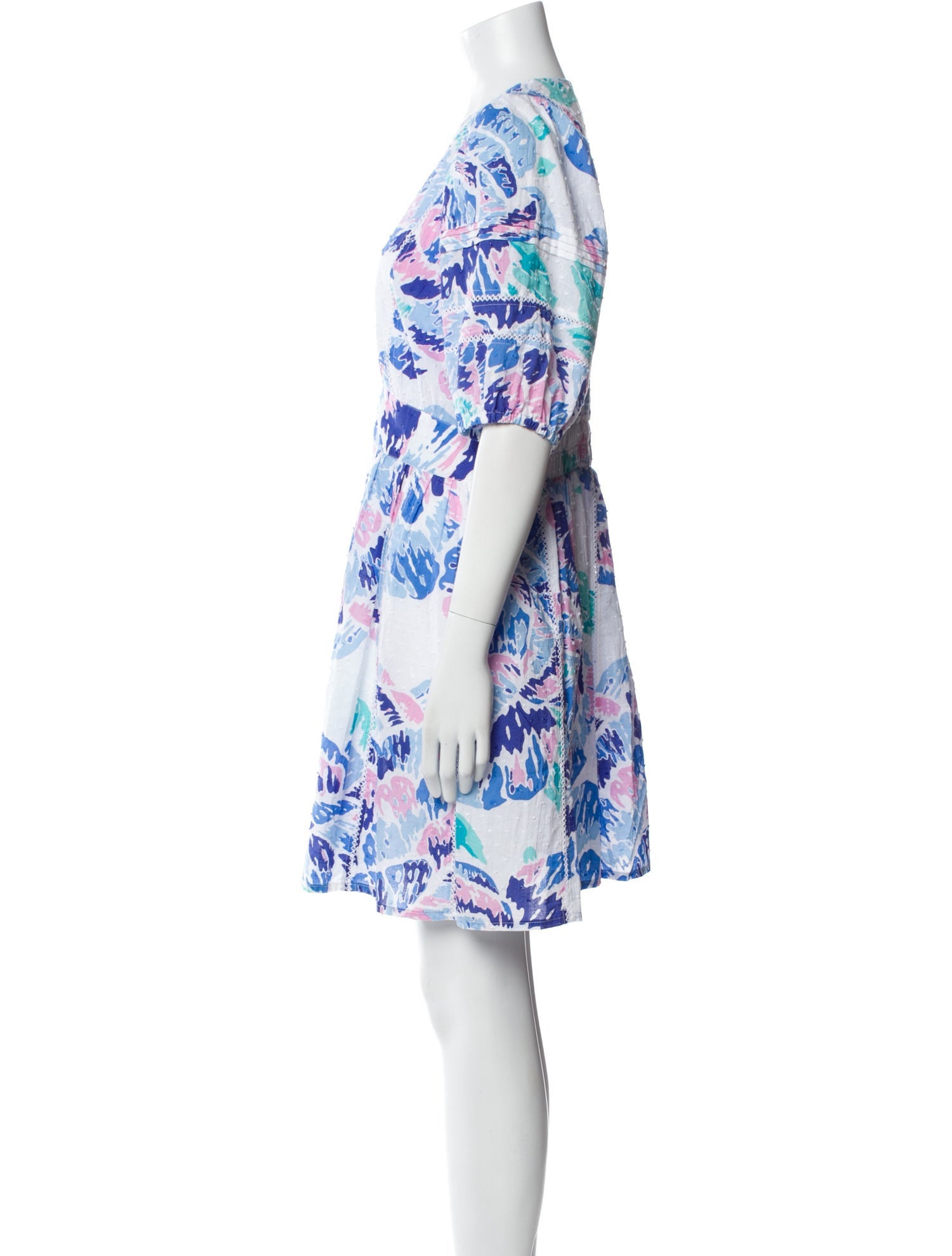 Poupette St Barth Floral Print Mini Dress