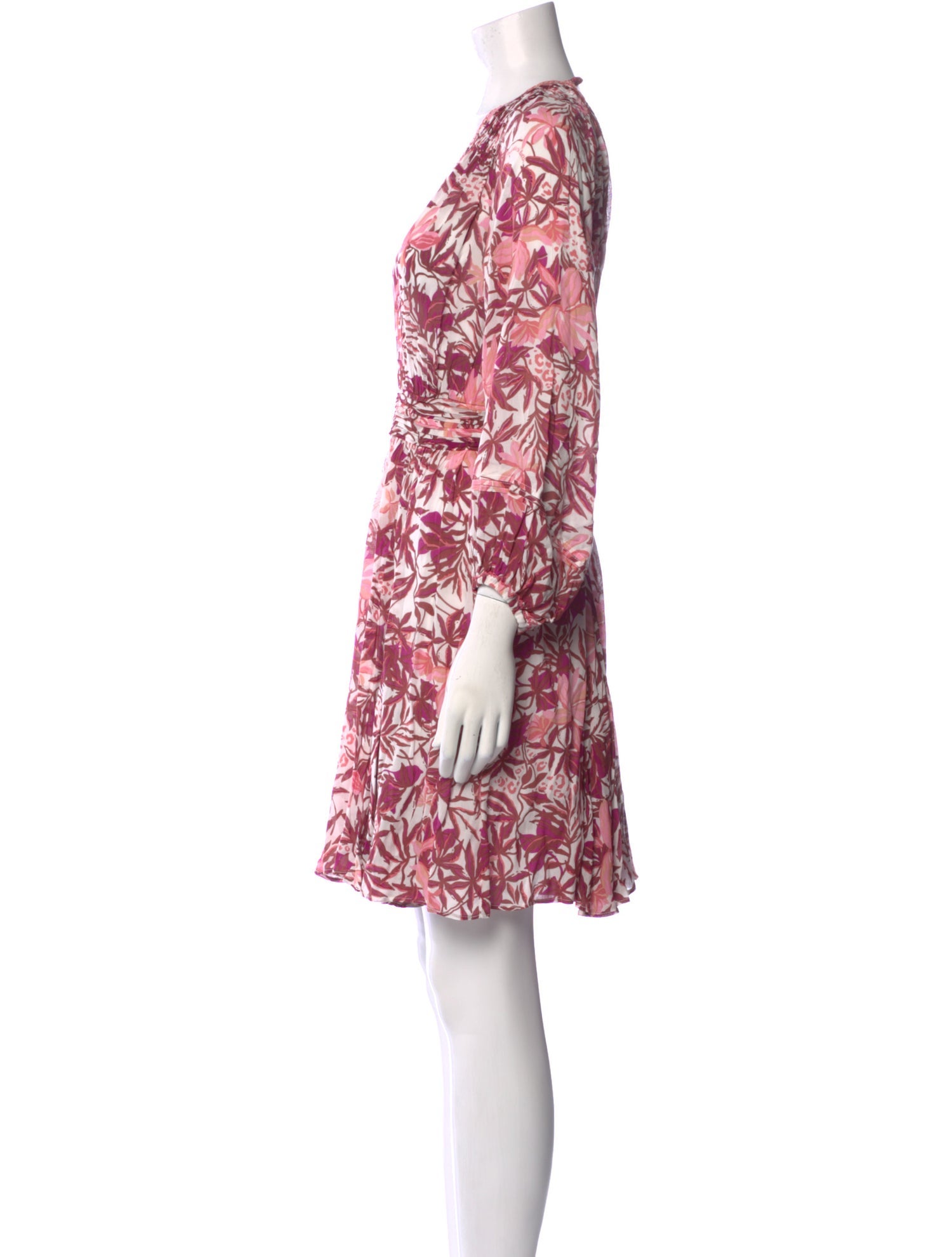Poupette St Barth Printed Mini Dress w/ Tags