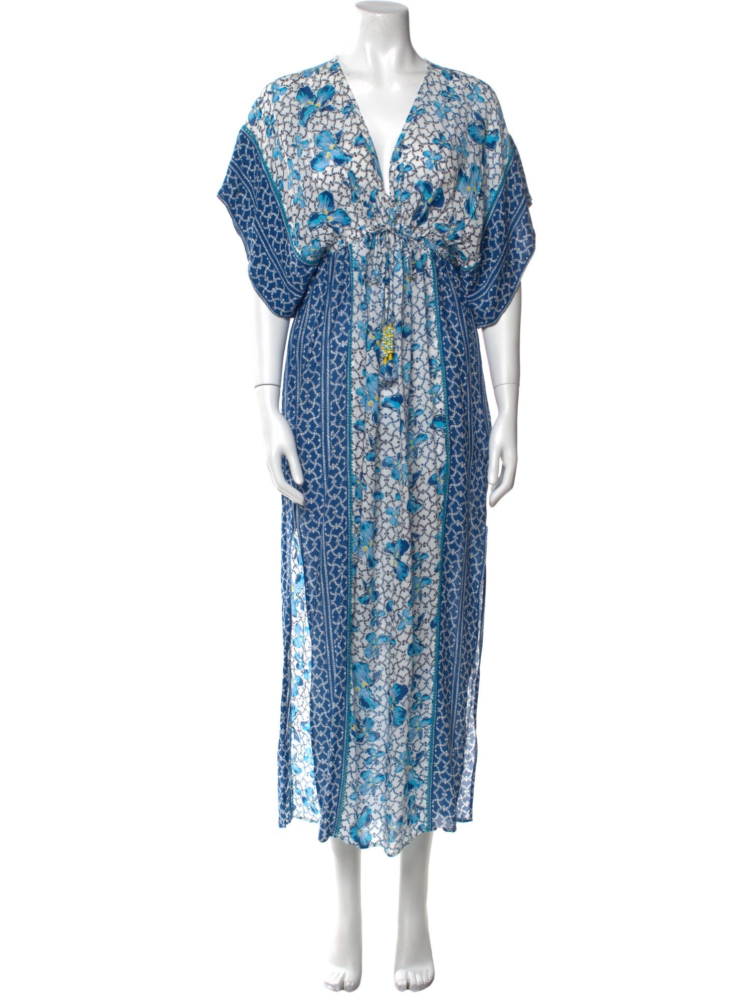 Poupette St Barth Printed Knee-Length Dress