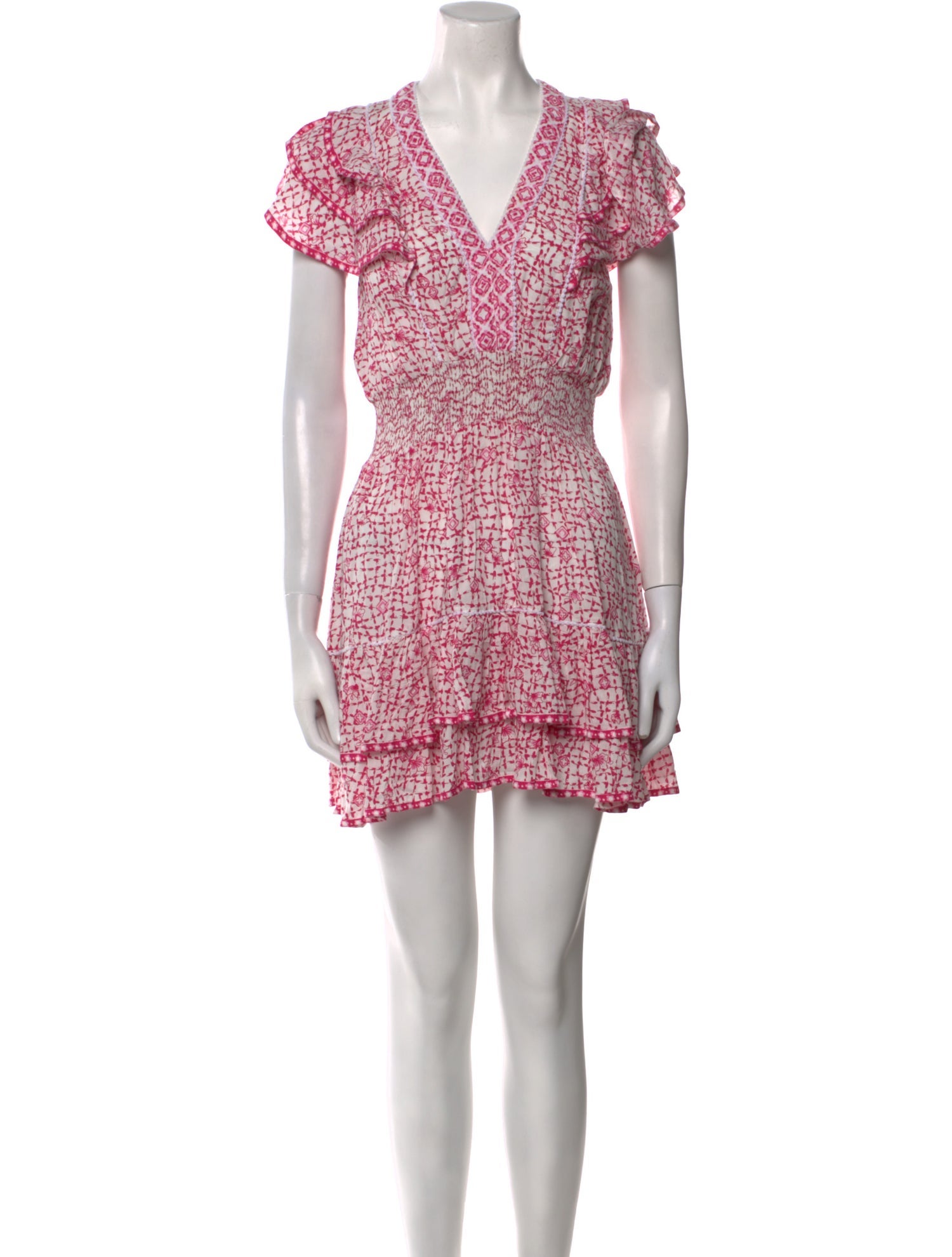 Poupette St Barth Printed Mini Dress