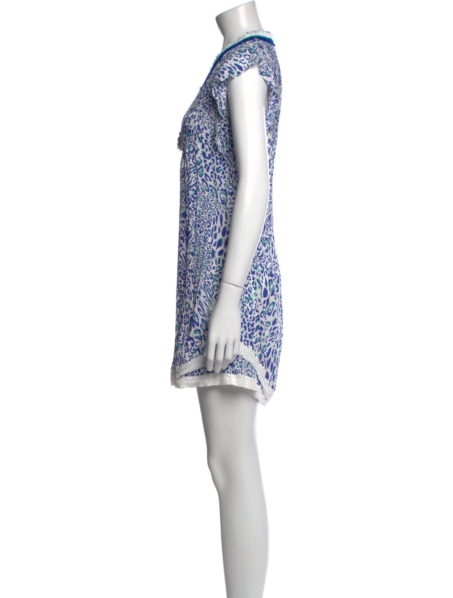 Poupette St Barth Printed Mini Dress