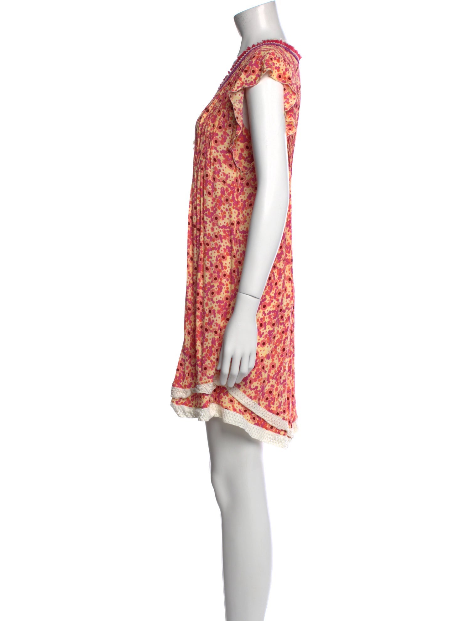 Poupette St Barth Printed Mini Dress