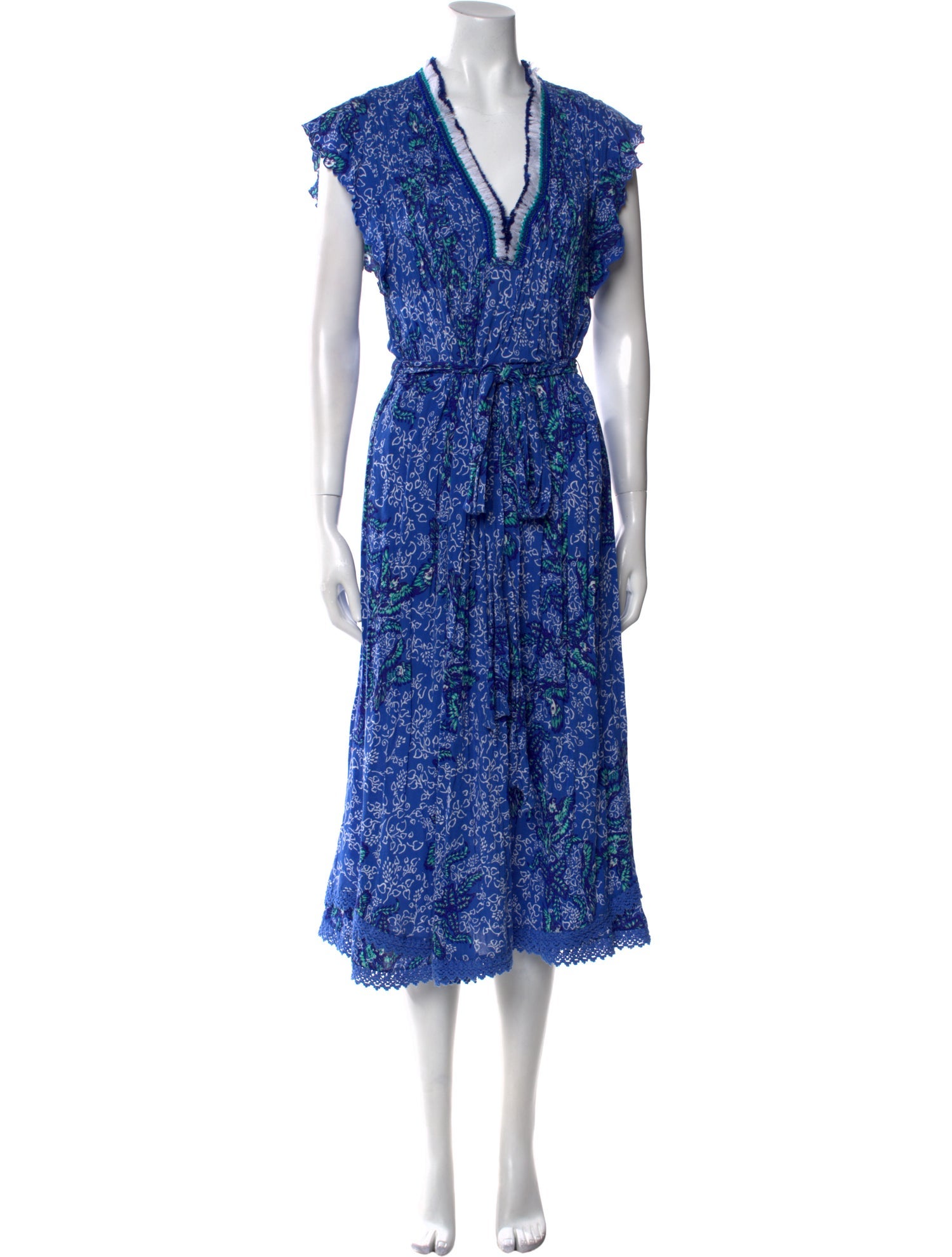 Poupette St Barth Floral Print Mini Dress