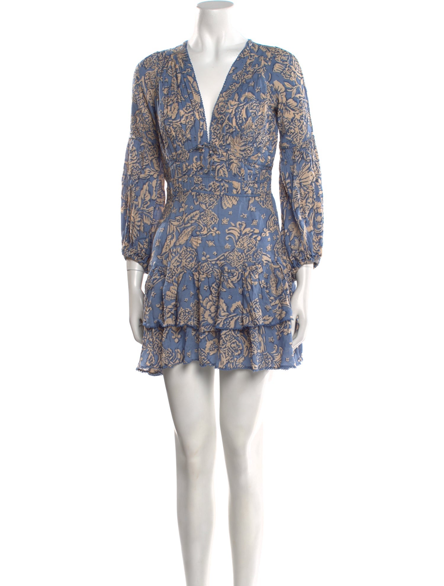 Poupette St Barth Paisley Print Mini Dress
