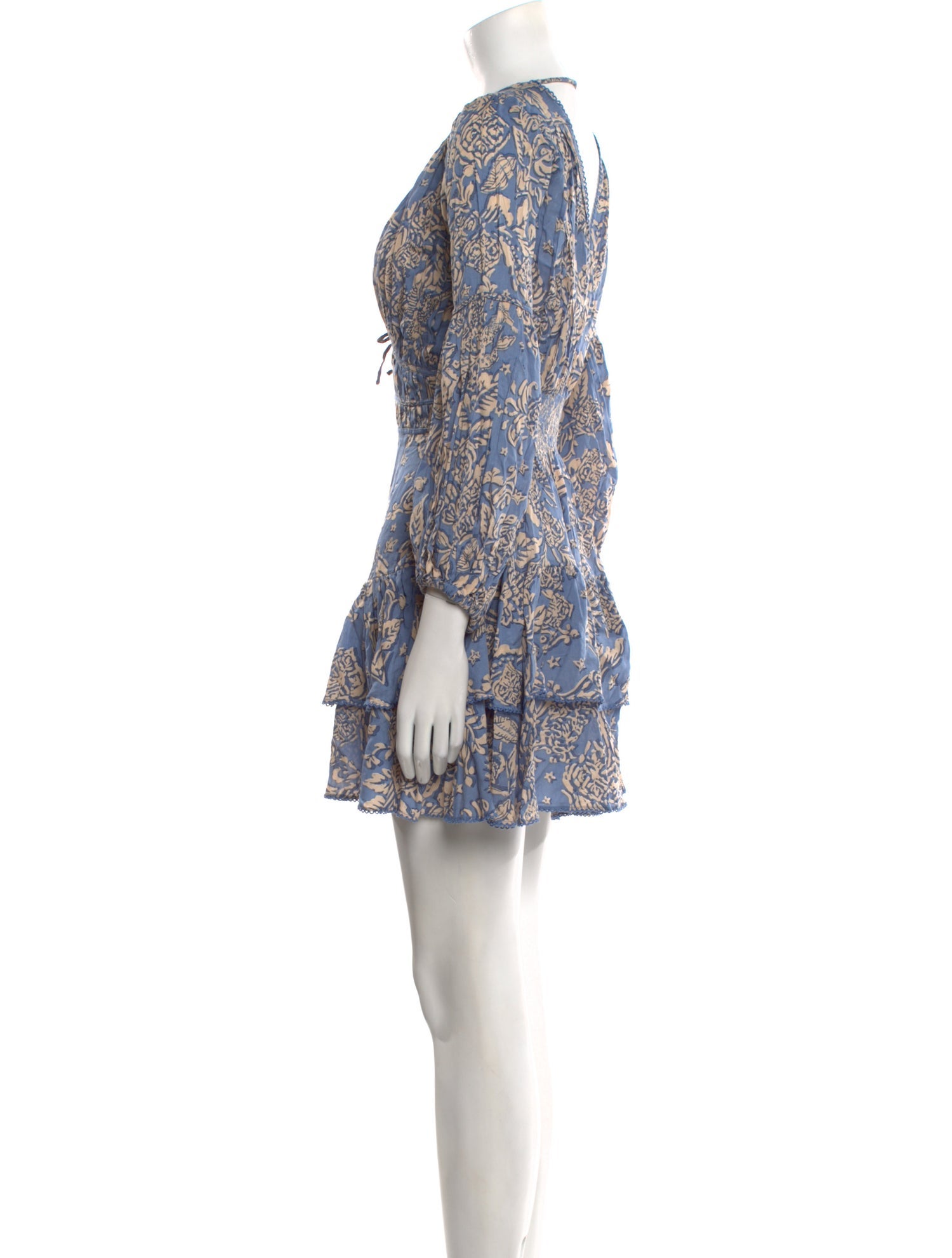 Poupette St Barth Paisley Print Mini Dress