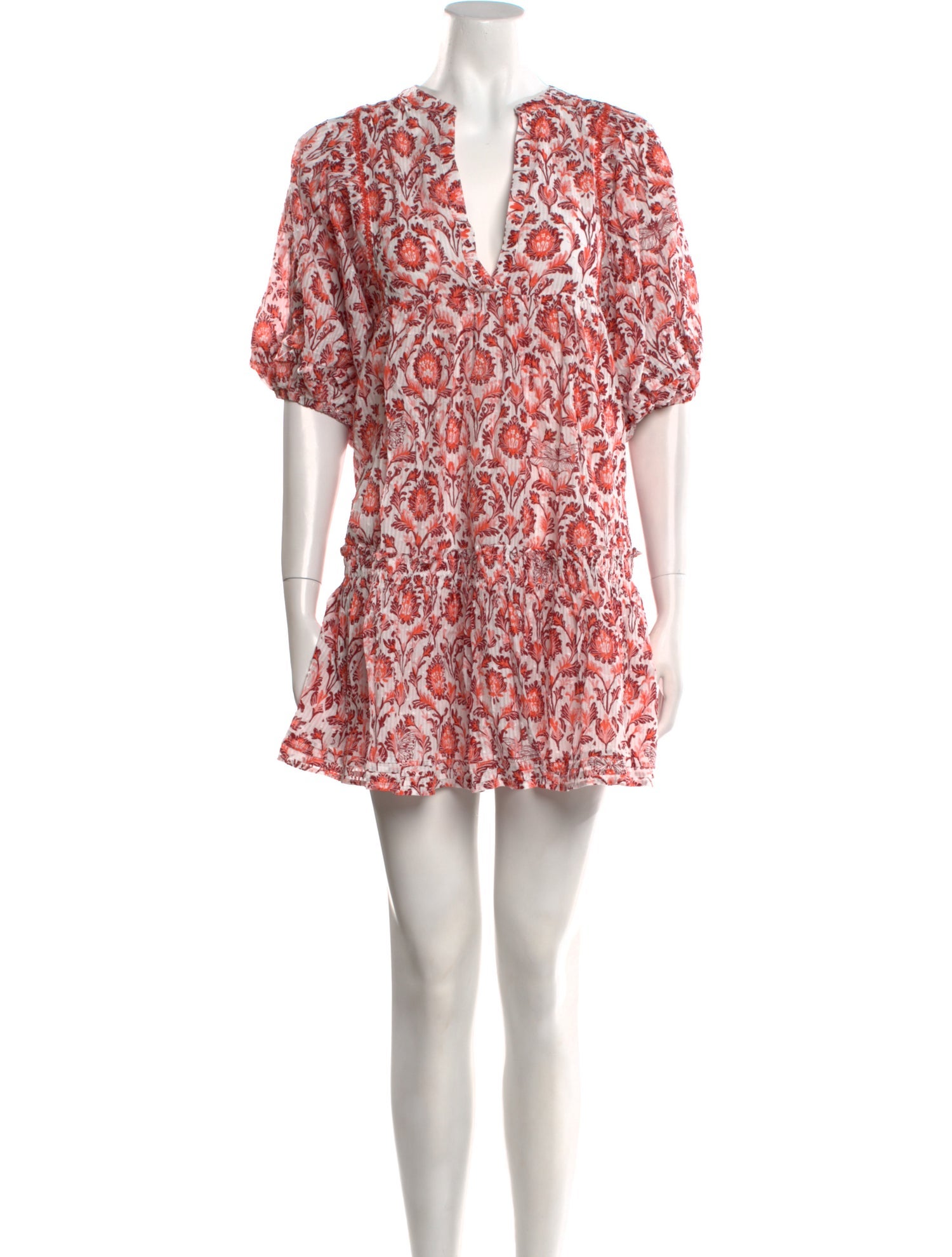 Poupette St Barth Printed Mini Dress