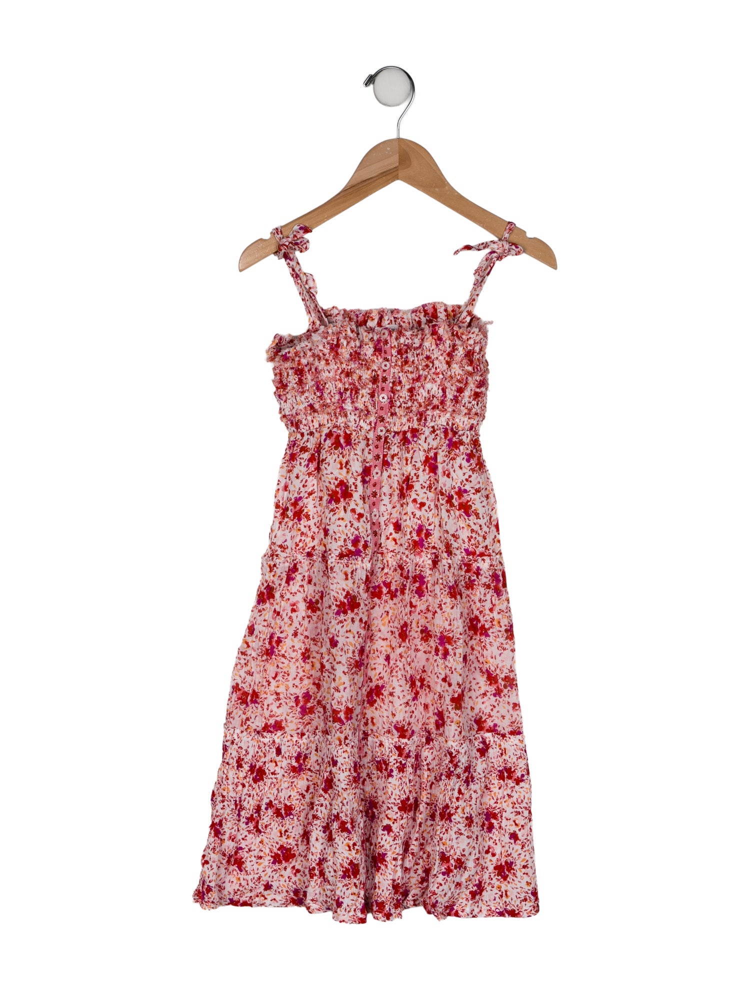 Poupette St Barth Printed Sleeveless Dress