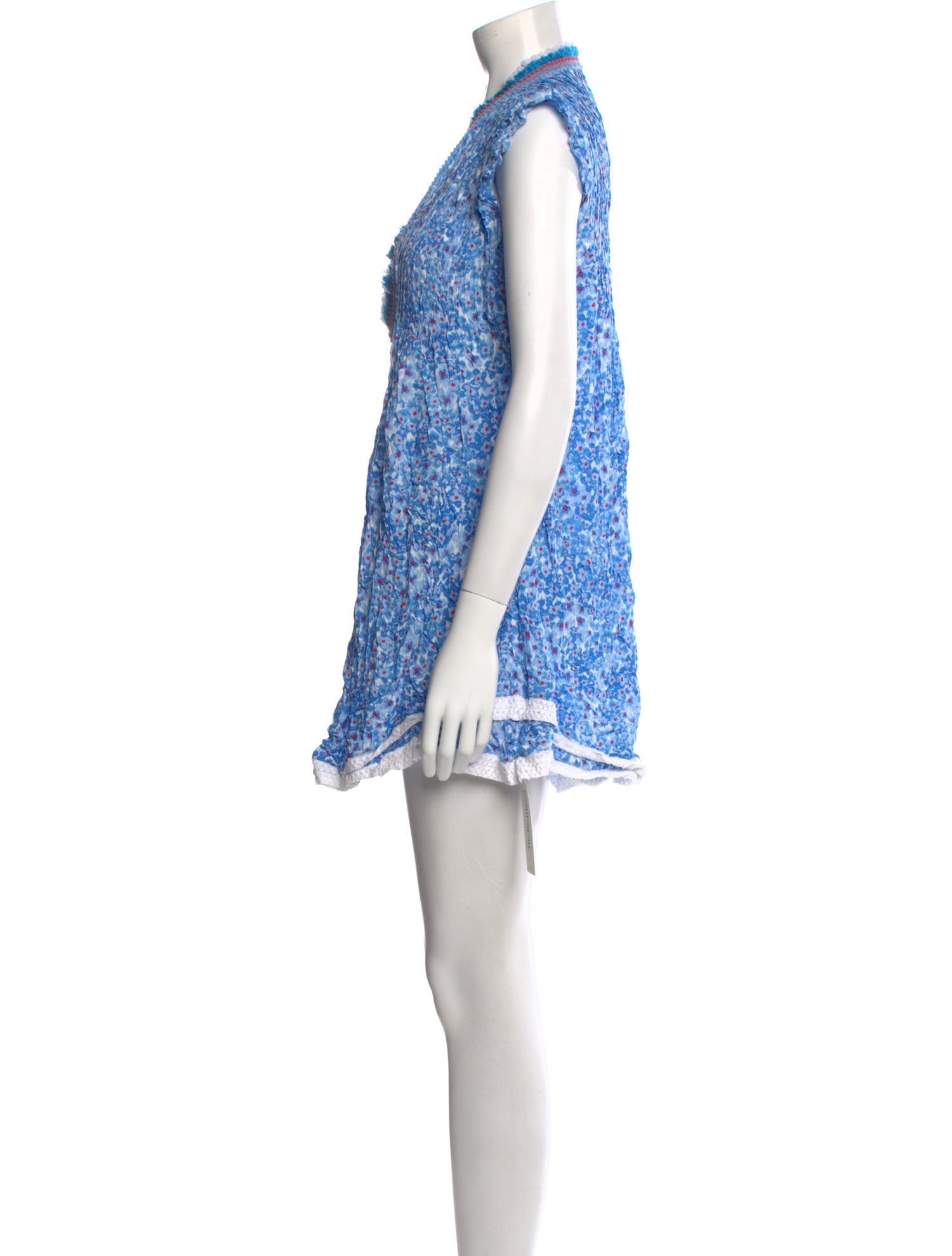 Poupette St Barth Floral Print Mini Dress