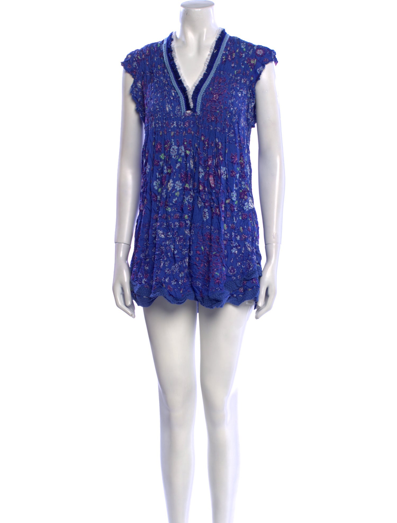 Poupette St Barth Printed Mini Dress