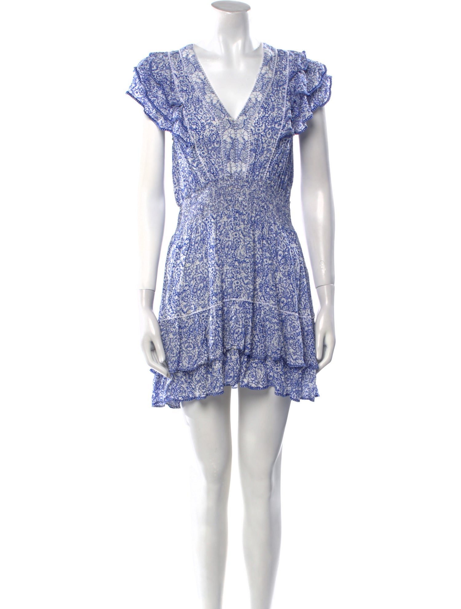 Poupette St Barth Floral Print Mini Dress