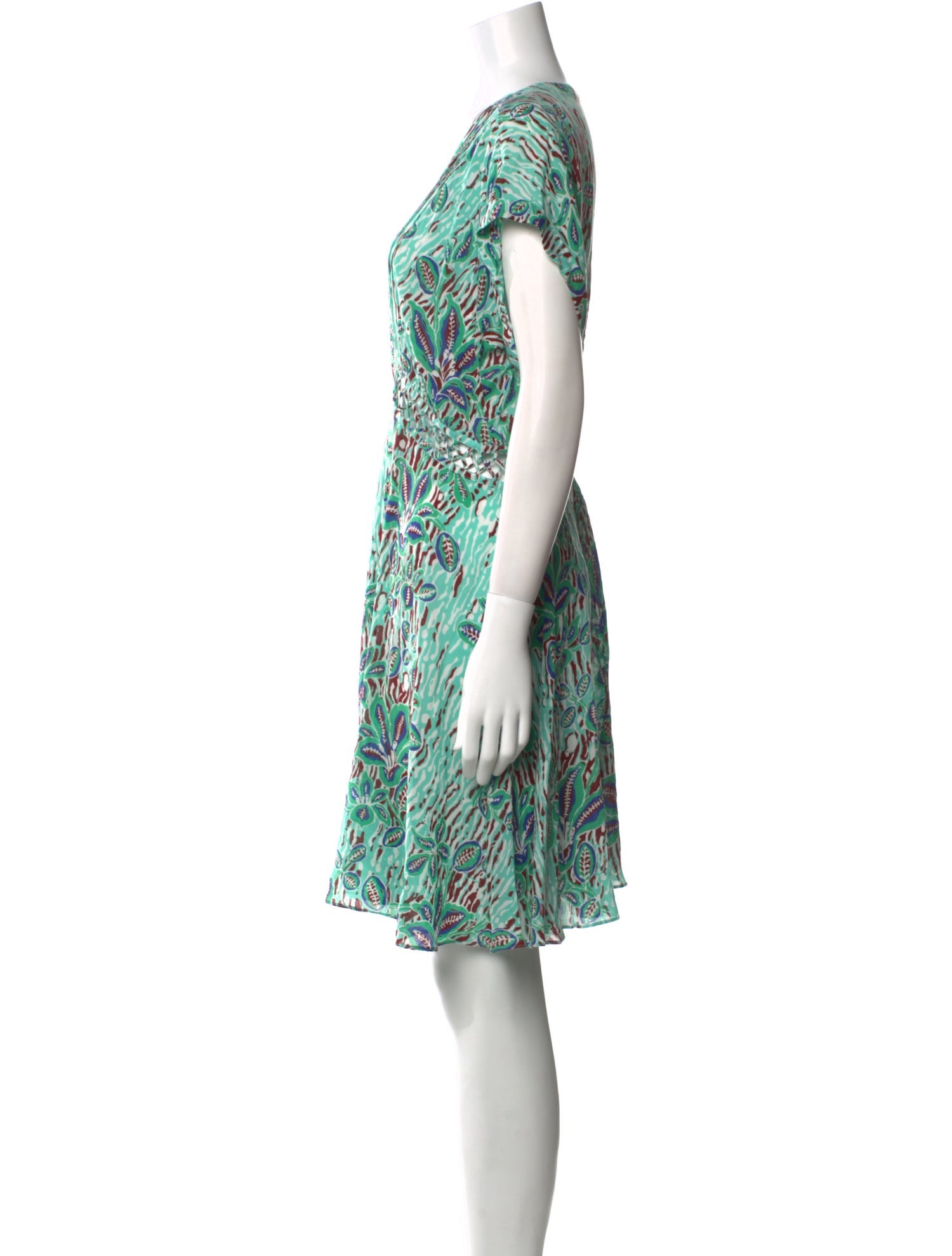 Poupette St Barth Printed Mini Dress