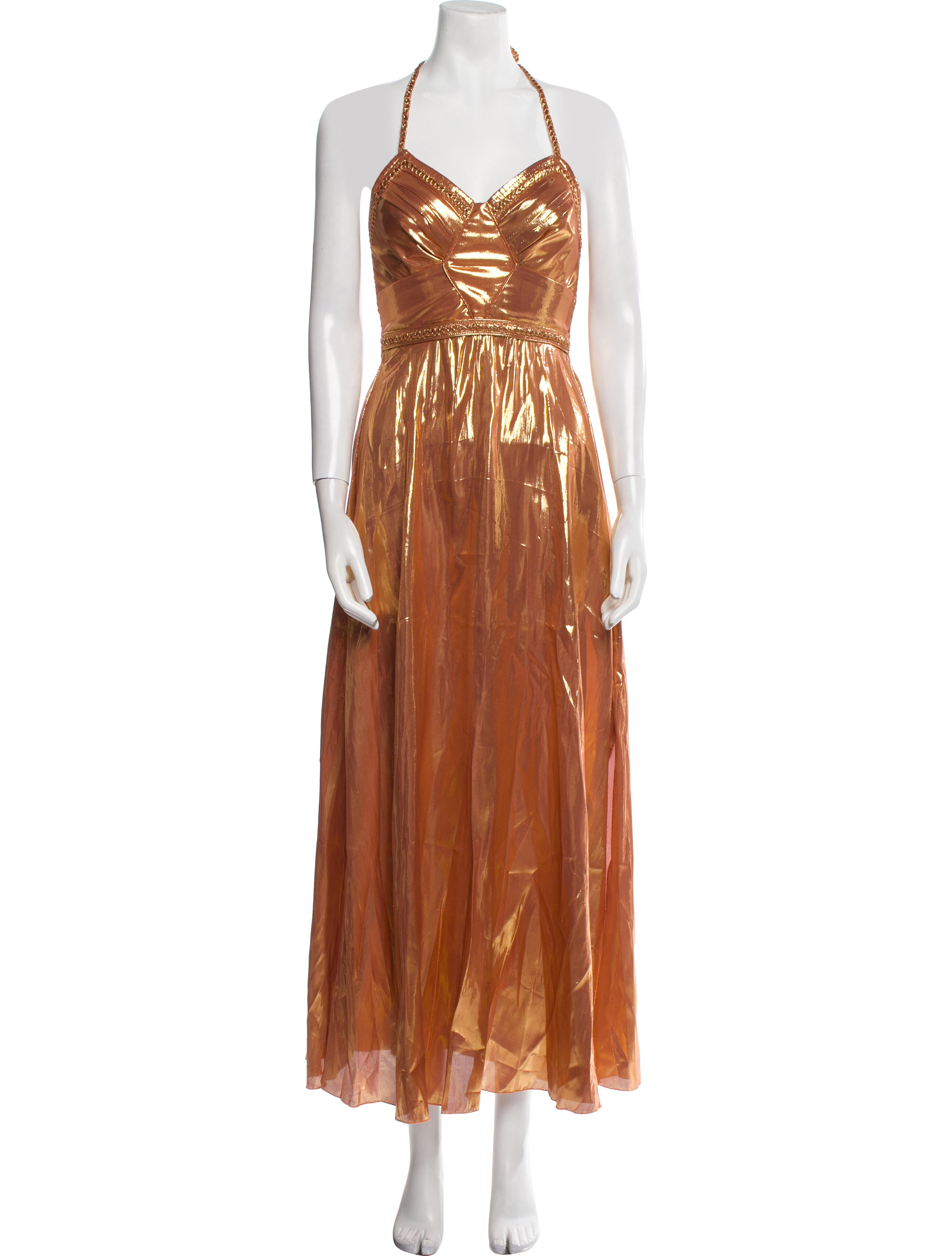 Poupette St Barth Silk Long Dress w/ Tags