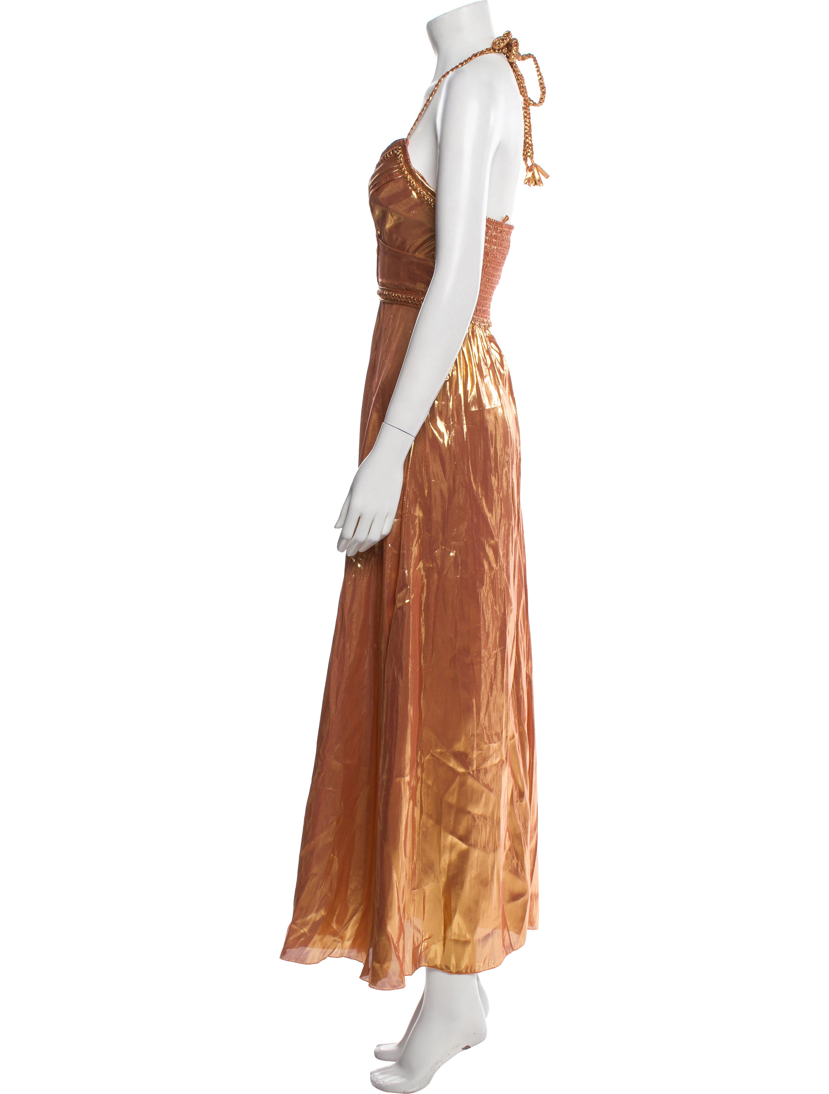 Poupette St Barth Silk Long Dress w/ Tags